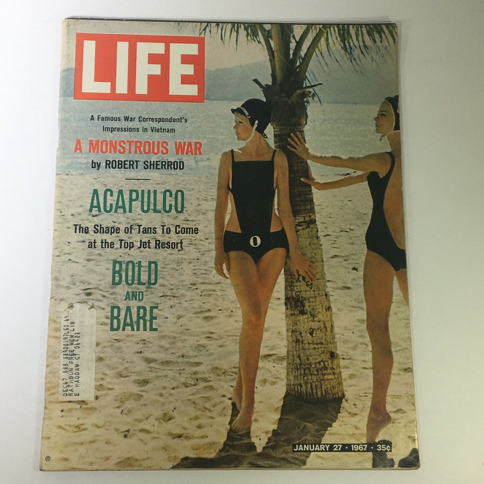 VTG Life Magazine January 27 1967 A Monstrous War by Robert Sherrod Feature