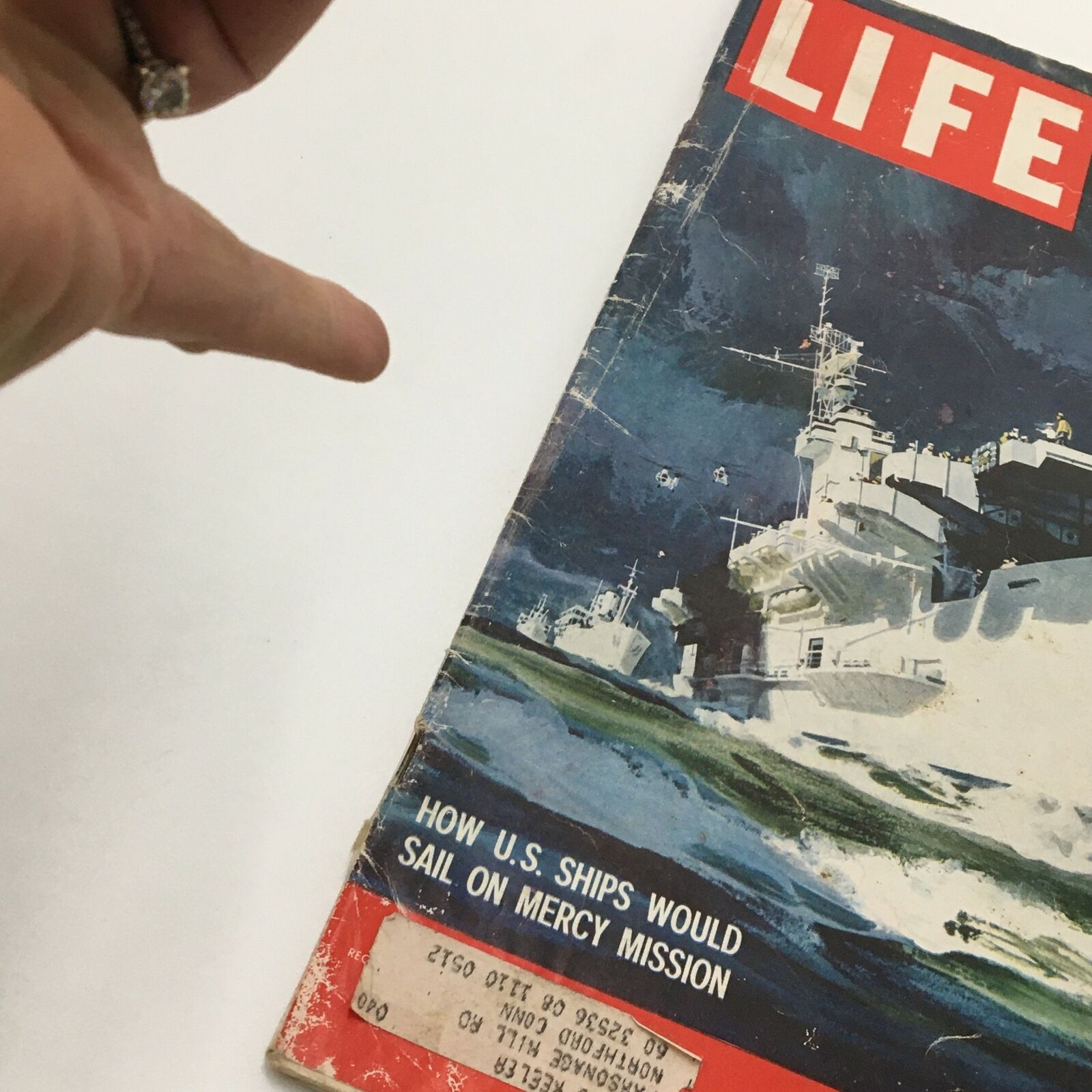 VTG Life Magazine July 27 1959 A New Kind of Great  White Fleet Cover & Feature