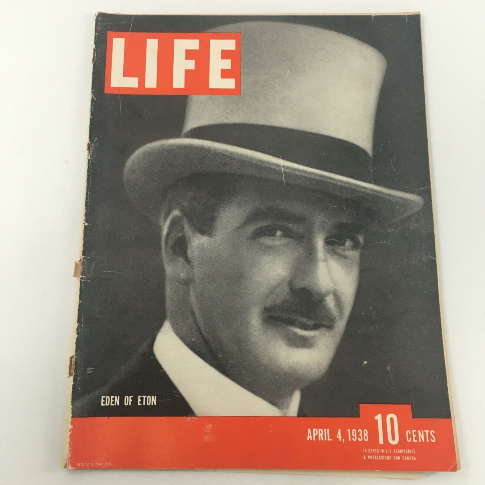 VTG Life Magazine April 4, 1938 Anthony Eden of Eton