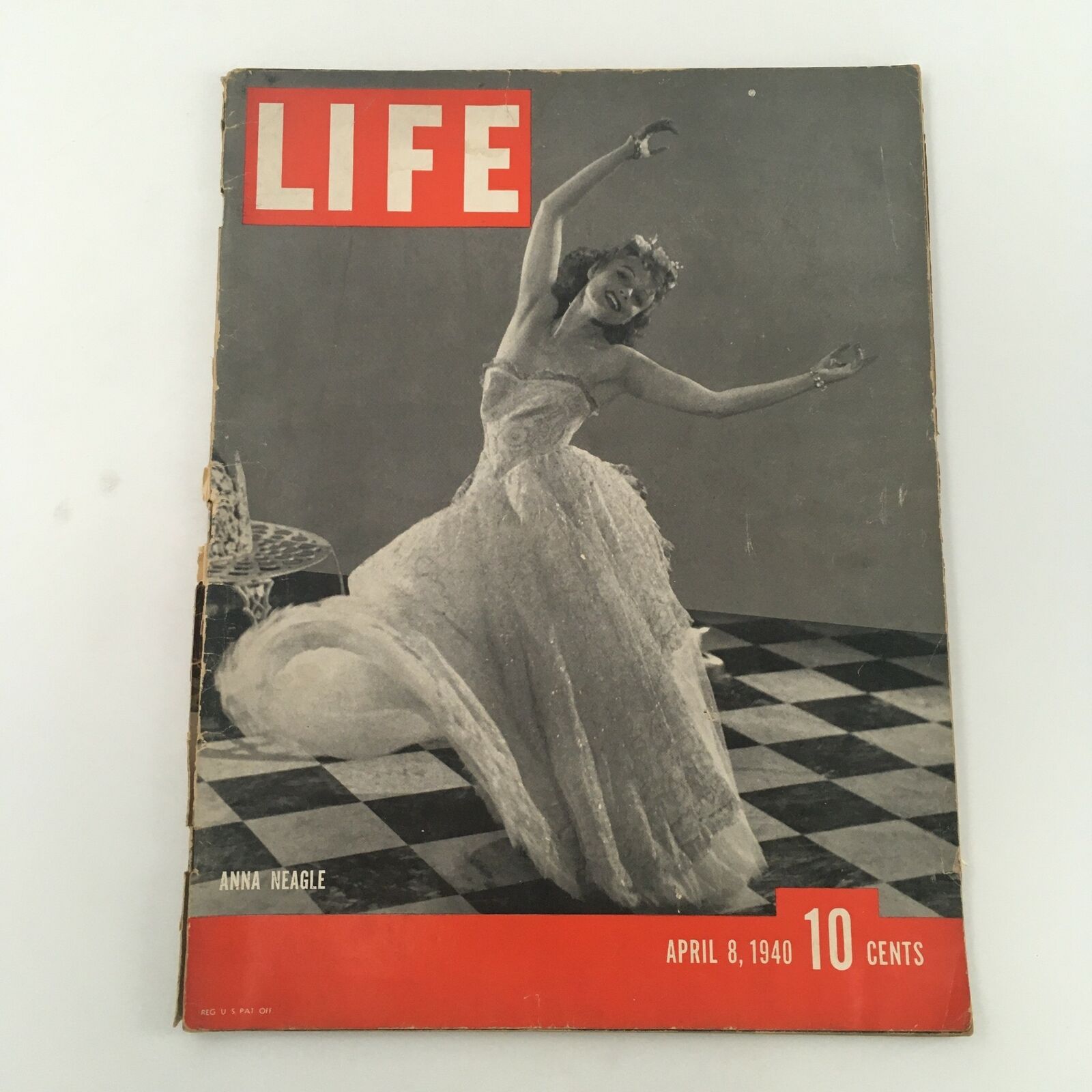 VTG Life Magazine April 8 1940 Film Actress Anna Neagle Feature