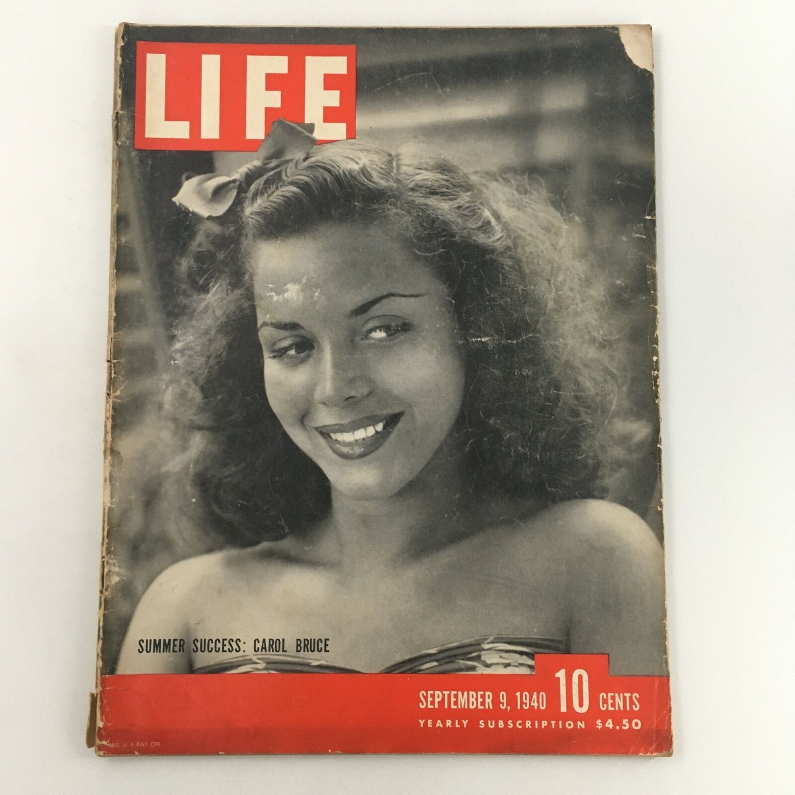 VTG Life Magazine September 9 1940 Summer Success Carol Bruce