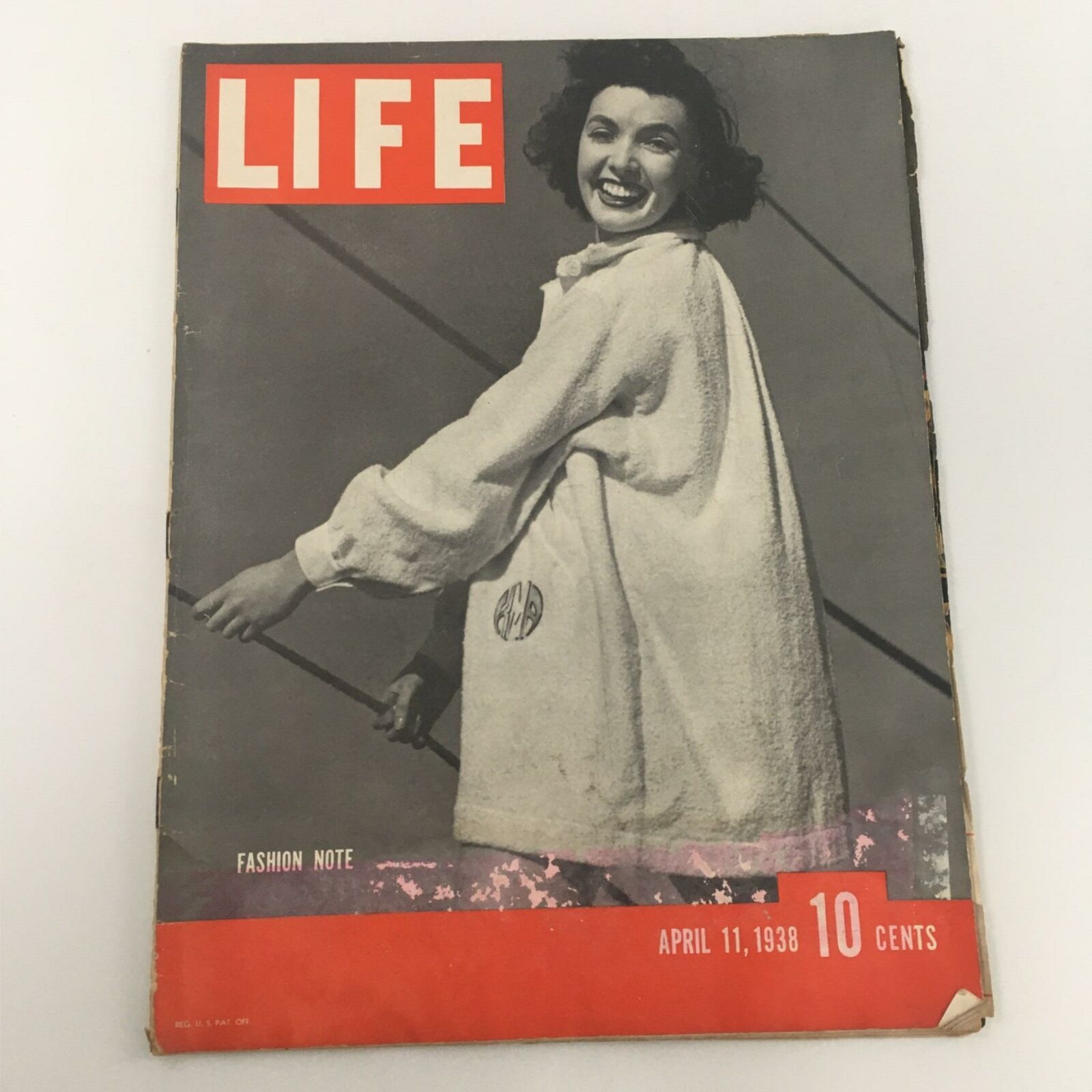 VTG Life Magazine April 11, 1938 Luella Hurd Fashion Note