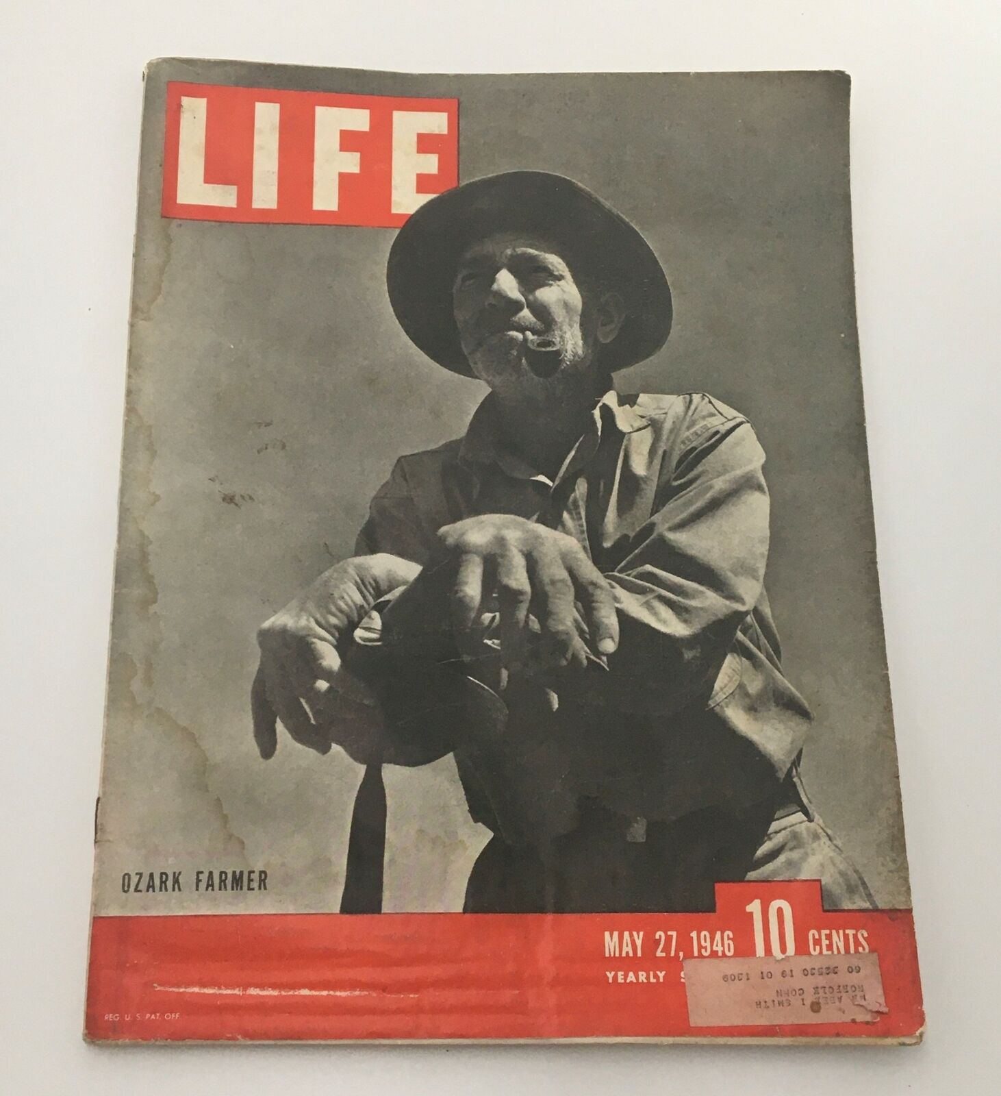 VTG Life Magazine May 27 1946 Ozark Farmer Cover and Feature