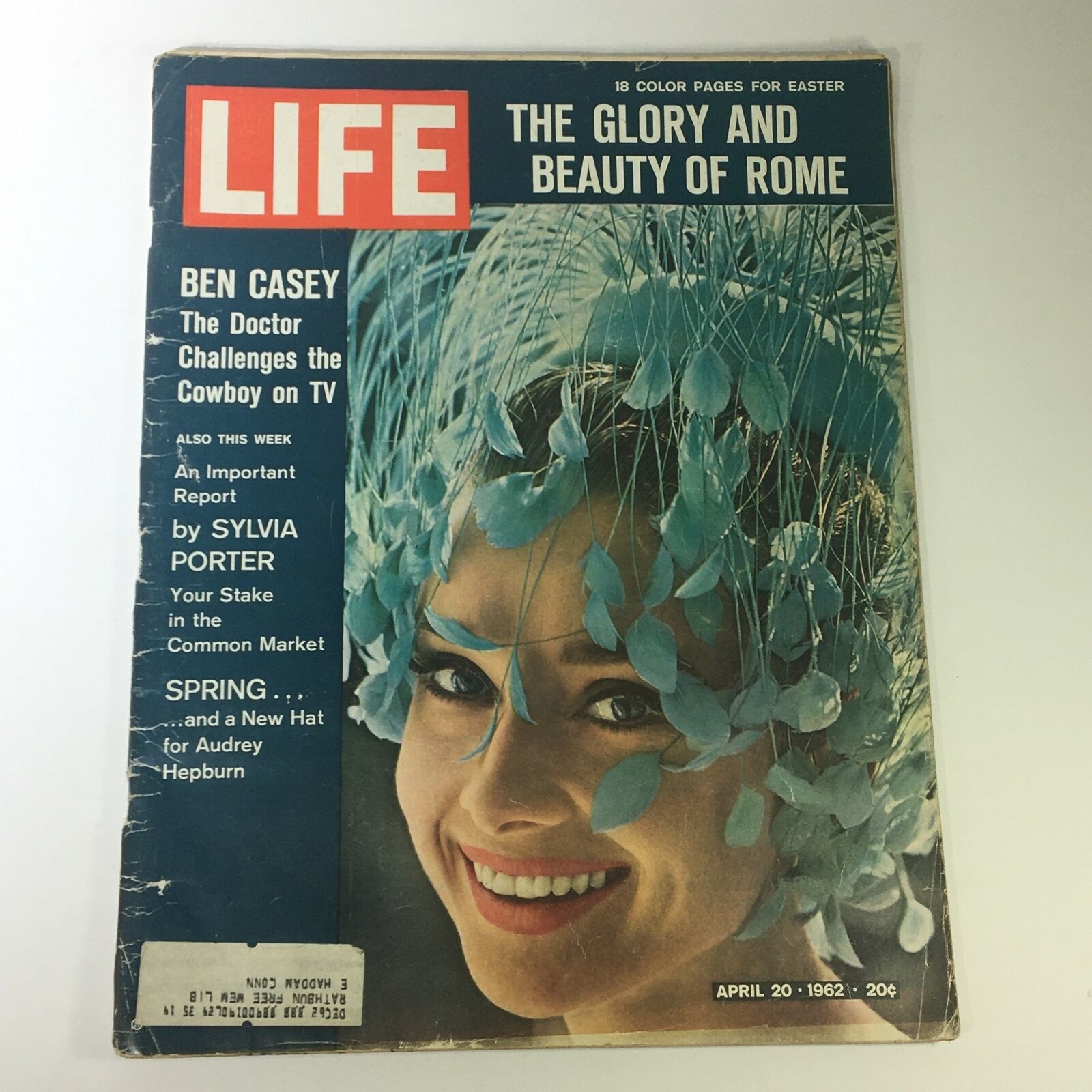 VTG Life Magazine April 20 1962 The Glory and Beauty of Rome Cover Feature