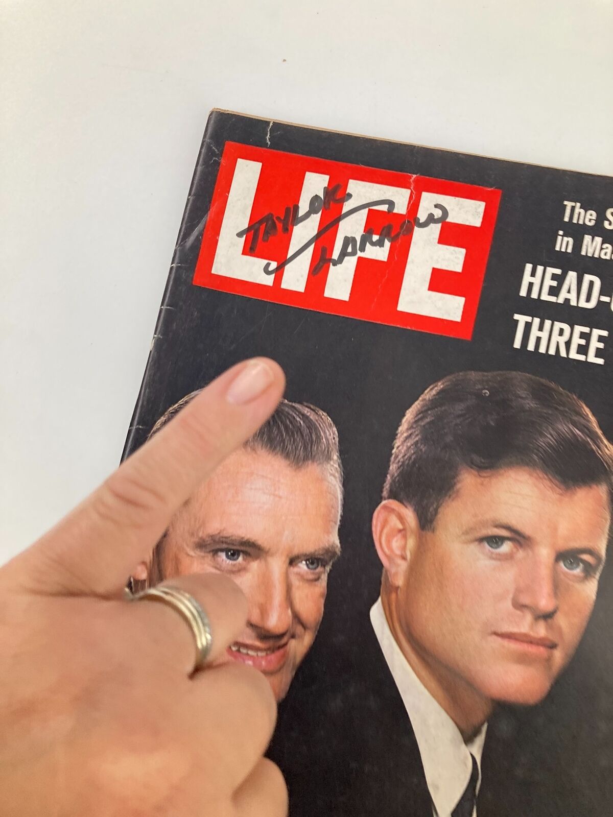 VTG Life Magazine June 29 1962 Eddie McCormack, Teddy Kenendy, George Lodge