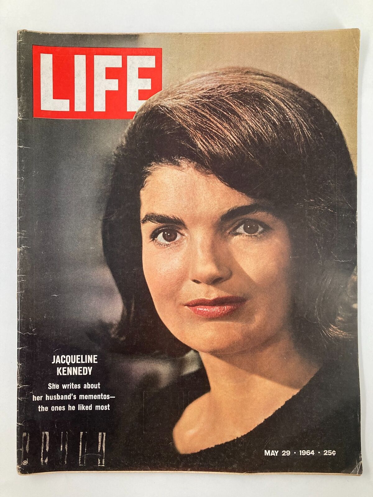 VTG Life Magazine May 29 1964 Jacqueline Kennedy Writes About JFK Mementos