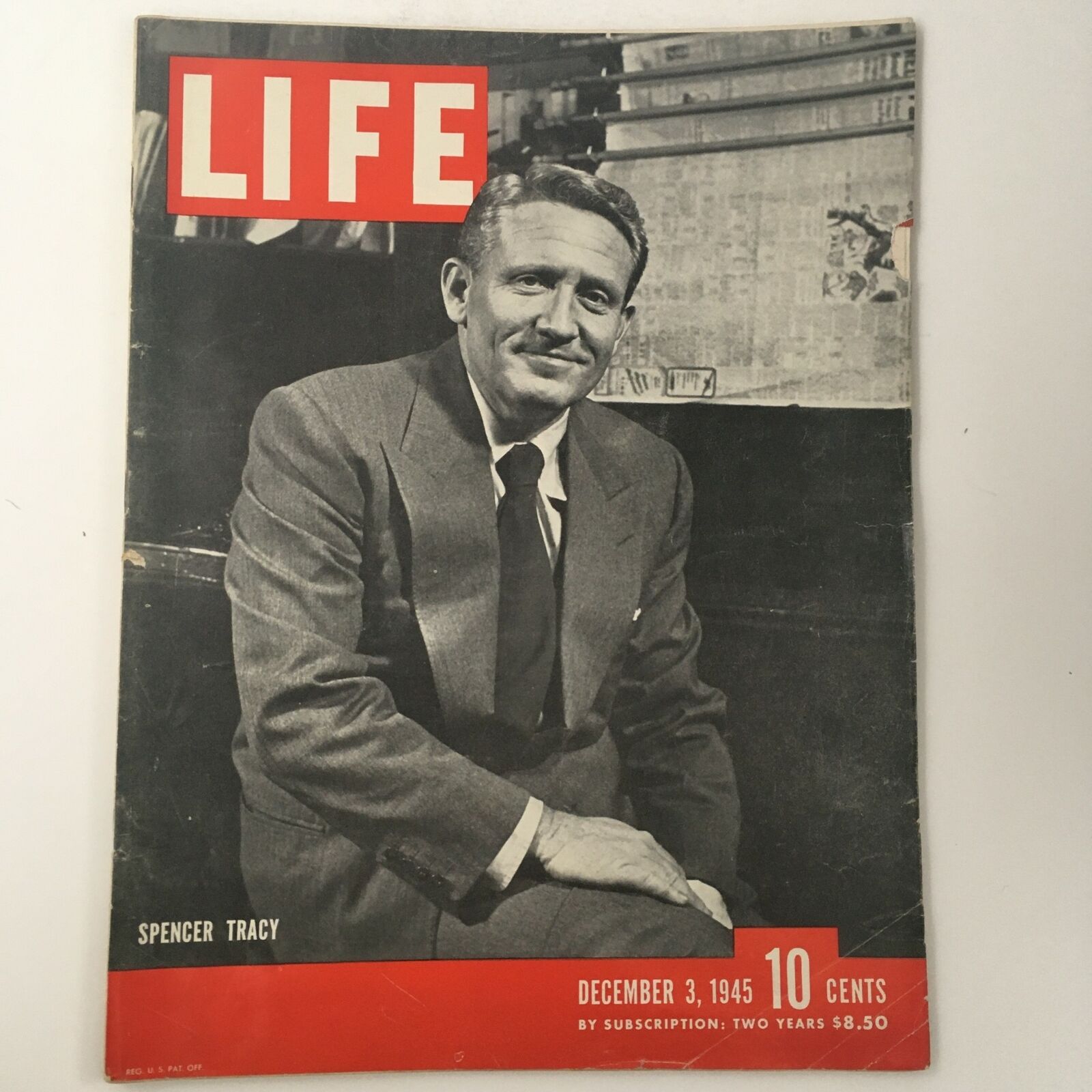 Life Magazine December 3 1945 American Actor Spencer Tracy Feature