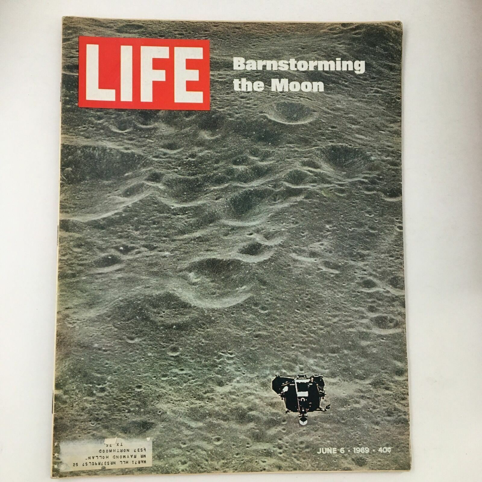 Life Magazine June 6 1969 Barnstorming The Moon Photograph