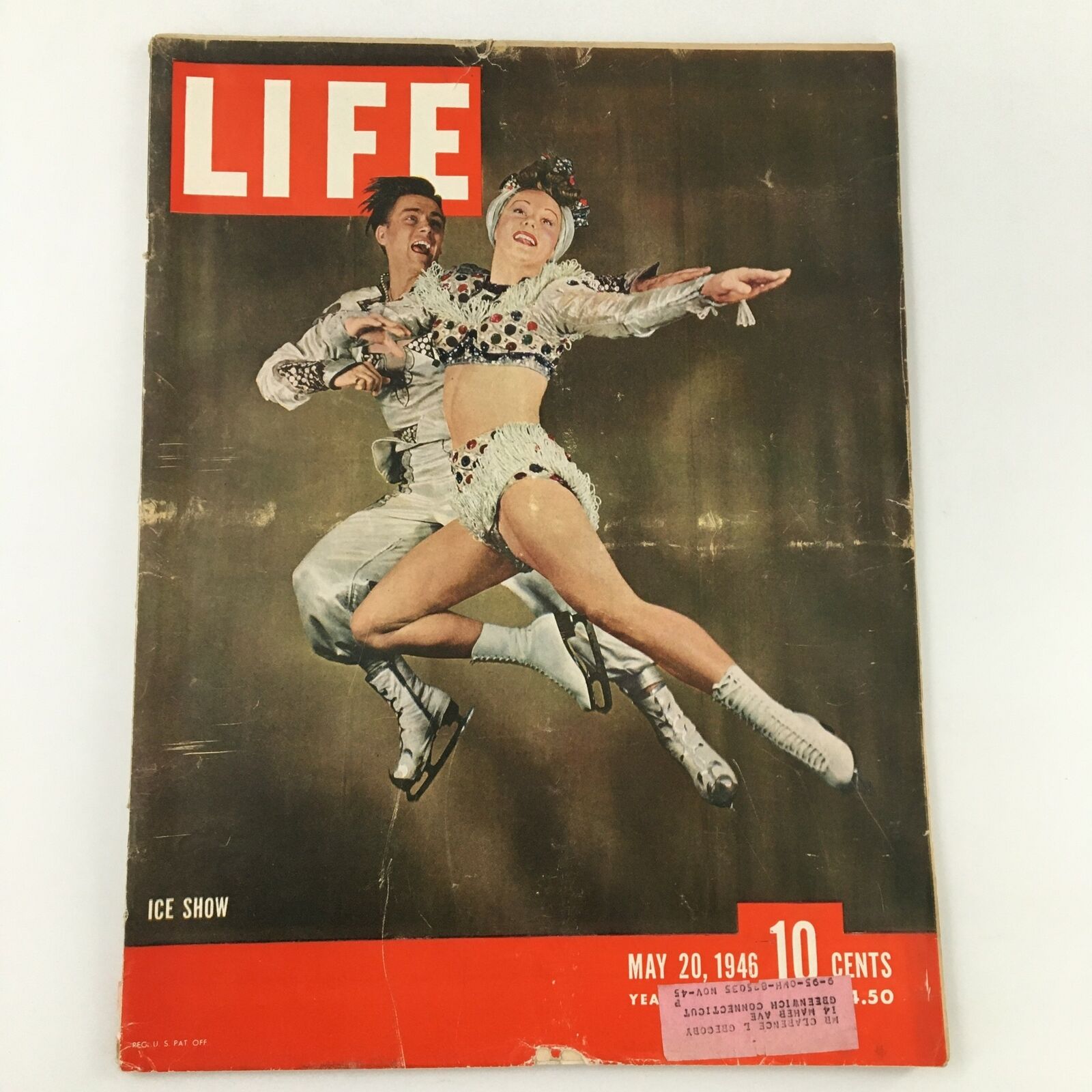 VTG Life Magazine May 20 1946 Ice Show, Donna Atwood, Liberalism in Iran Feature