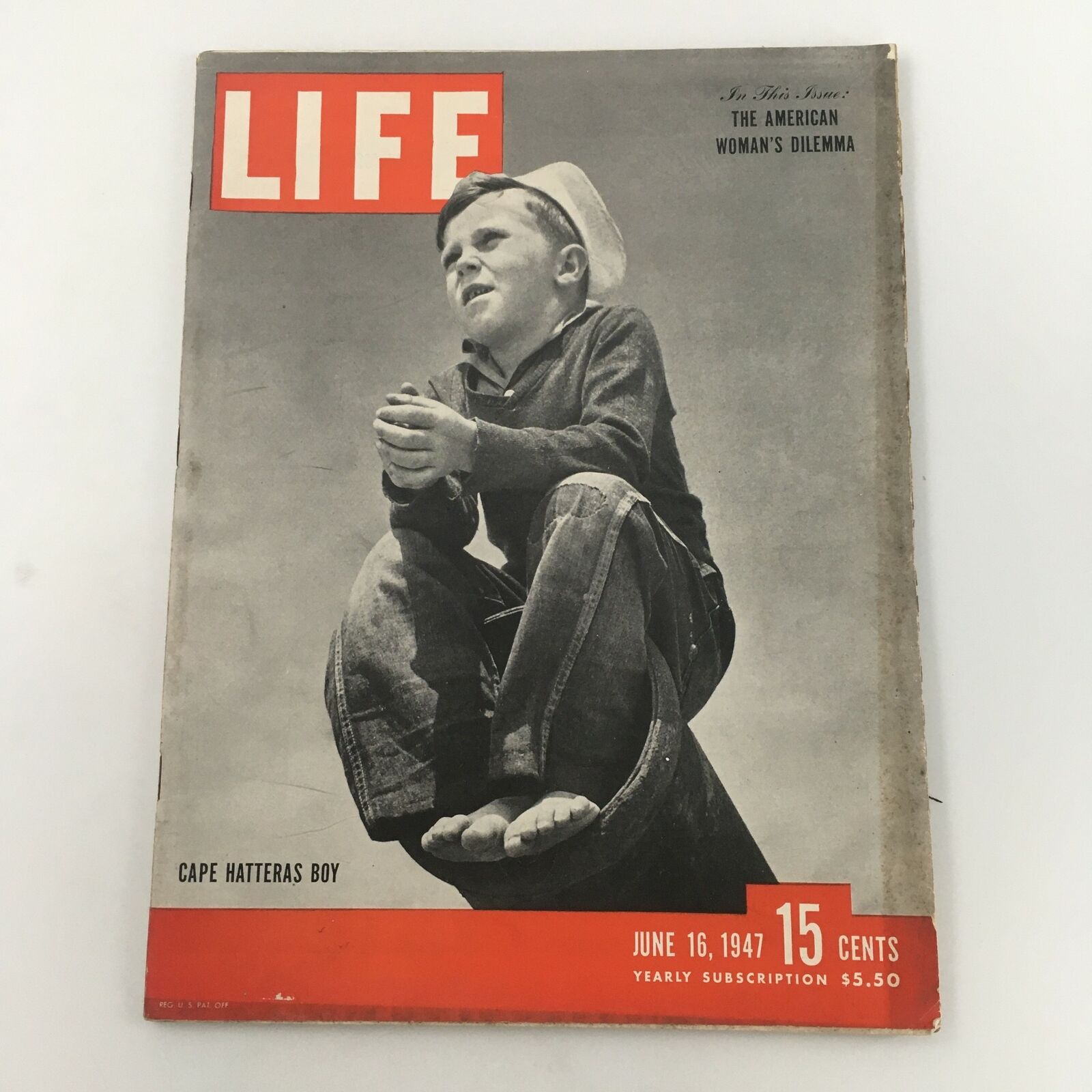 VTG Life Magazine June 16 1947 Cape Hatteras Boy, The American Woman's Dilemma