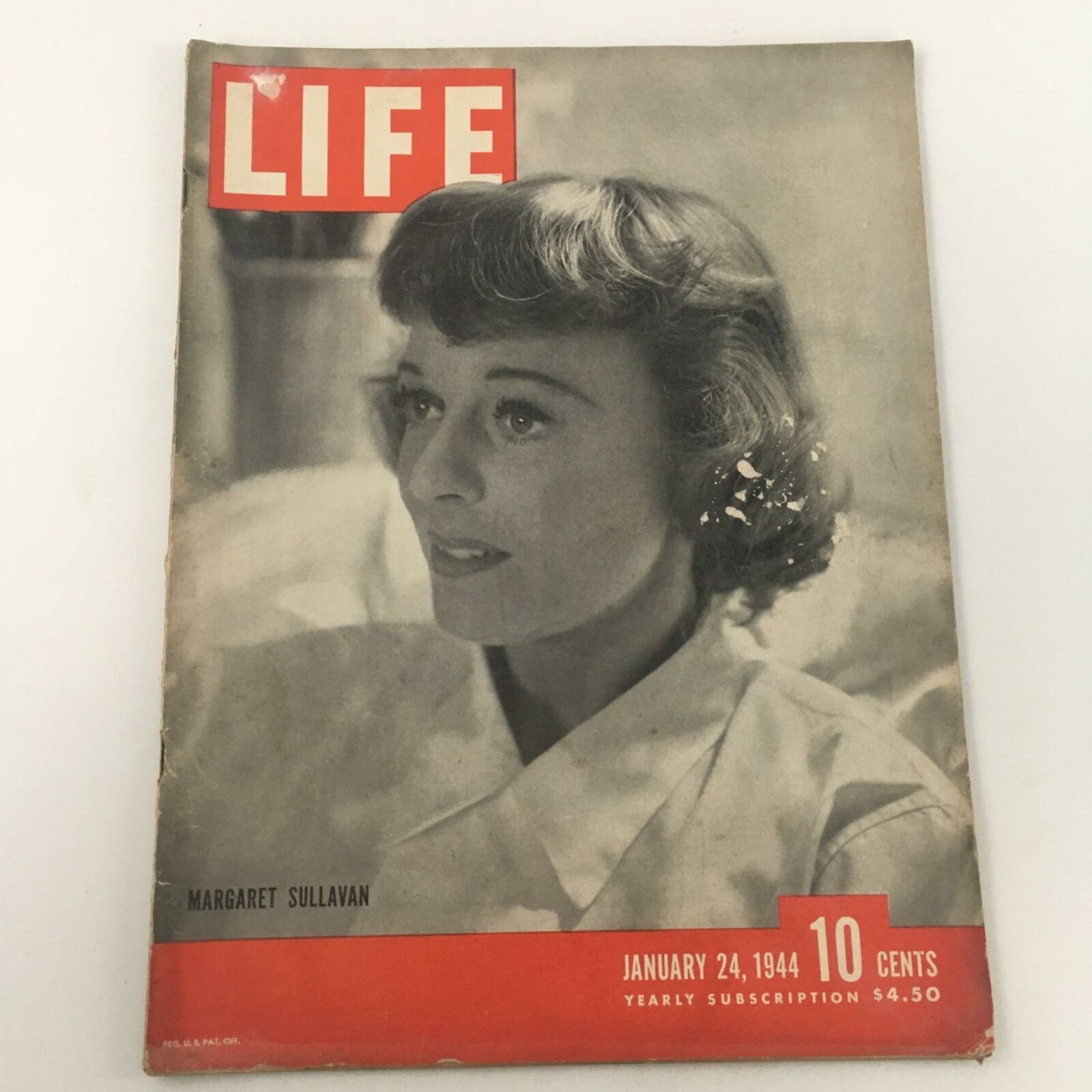 VTG Life Magazine January 24, 1944 Margaret Sullavan Newsstand