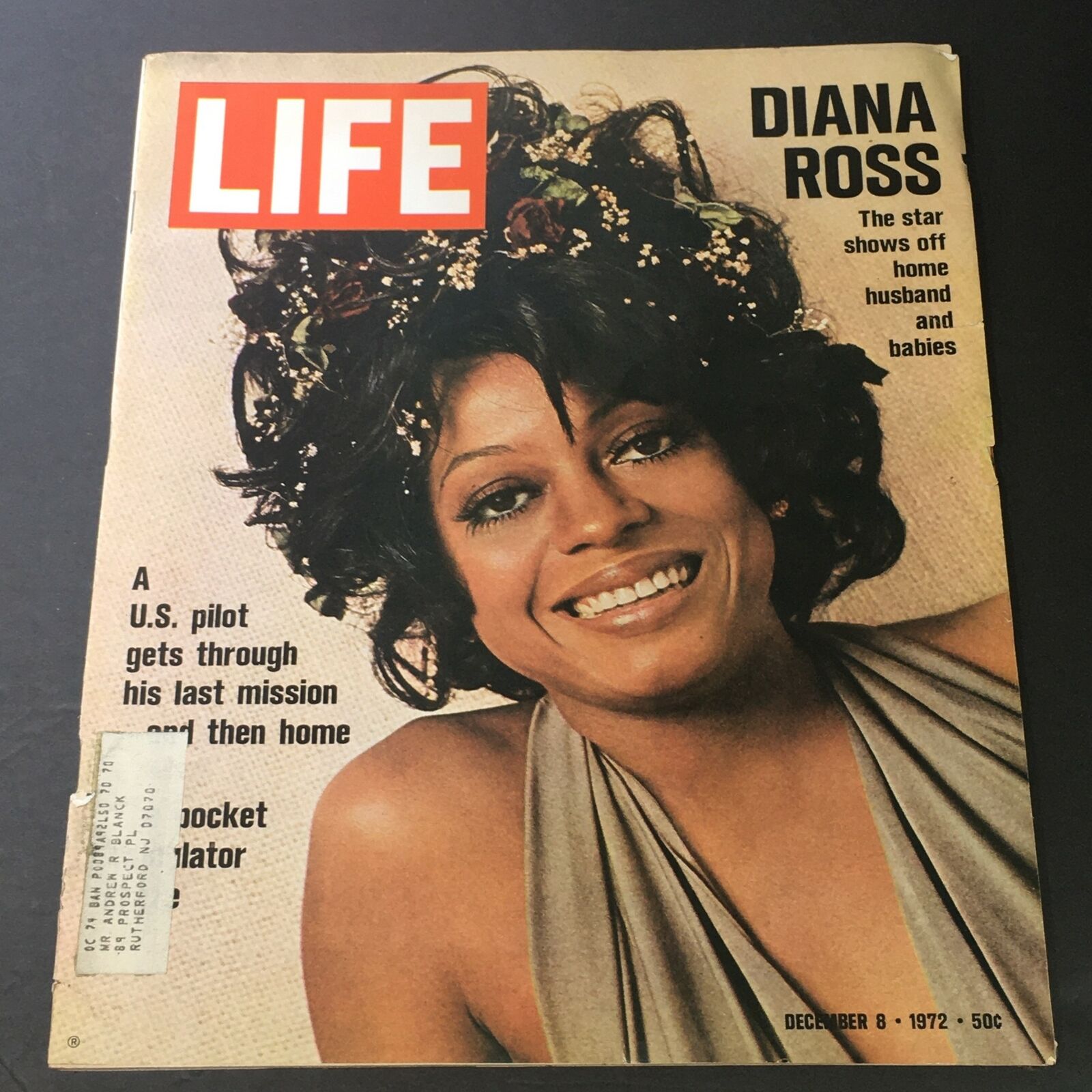 VTG Life Magazine December 8 1972 - Diana Ross / US Pilot Gets His Last Mission