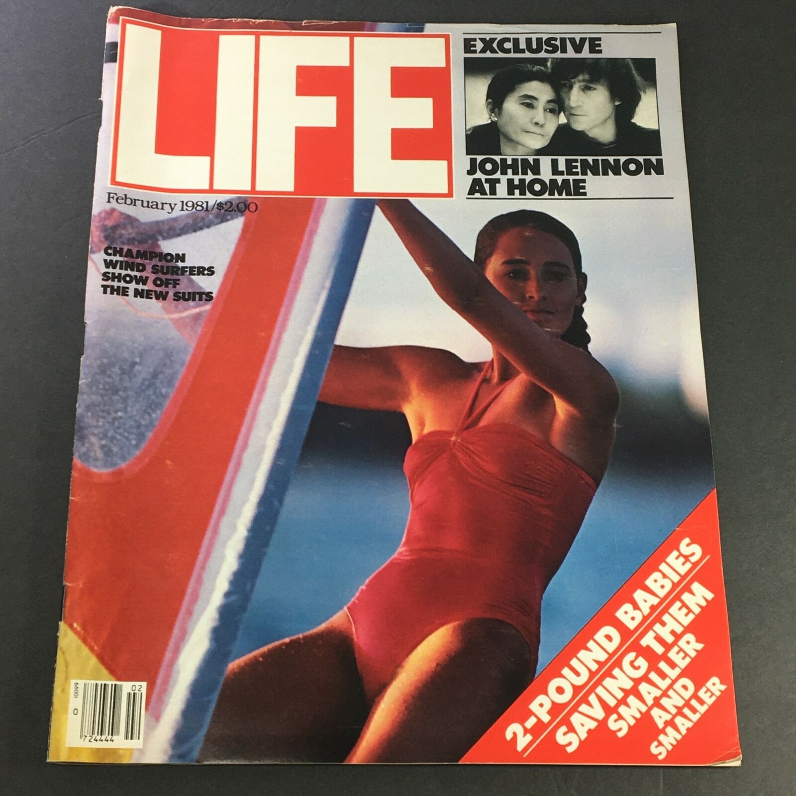 VTG Life Magazine February 1981 - John Lennon & Yoko Ono at Home Exclusive