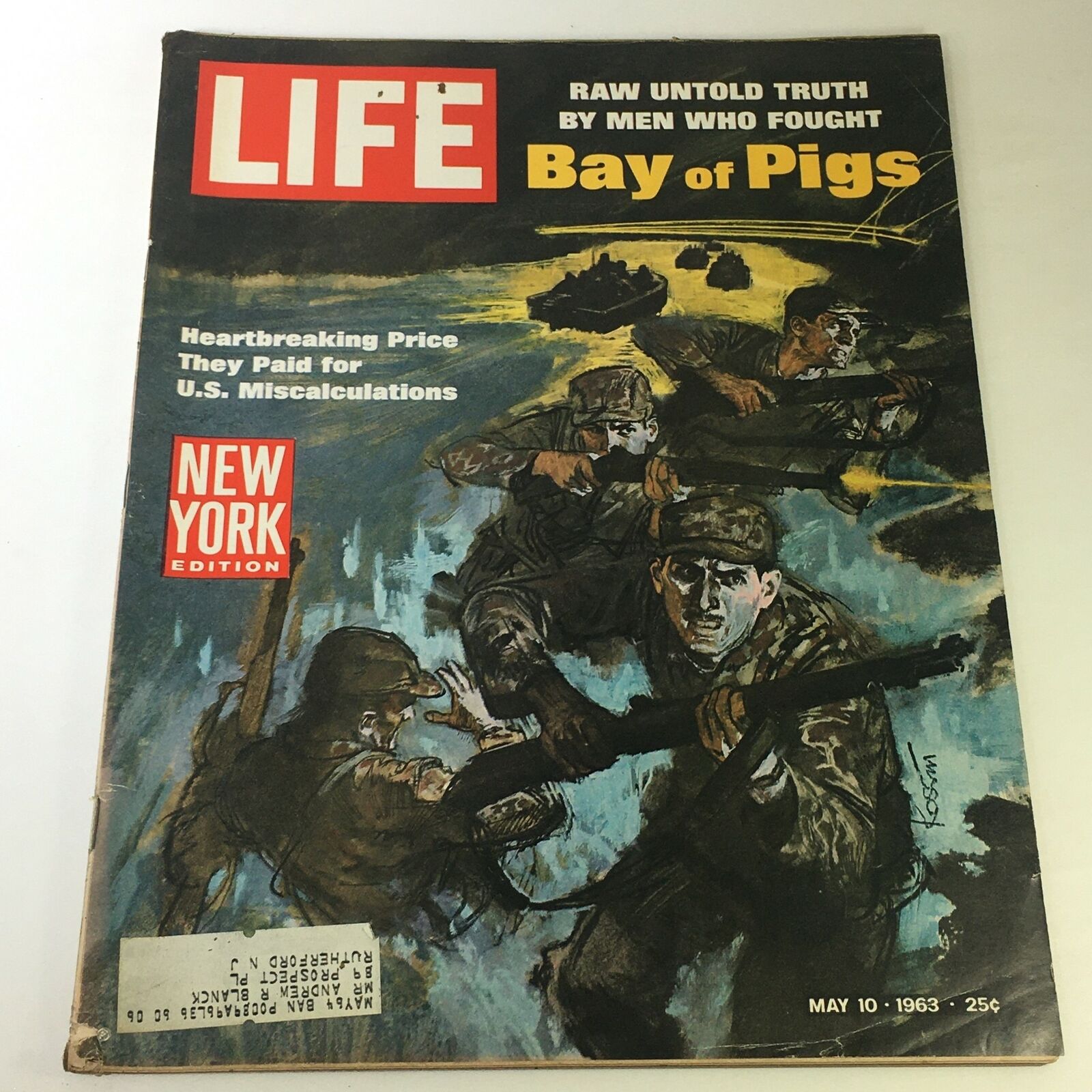 VTG Life Magazine May 10 1963 - Raw Untold Truth Who Fought: Bay of Pigs