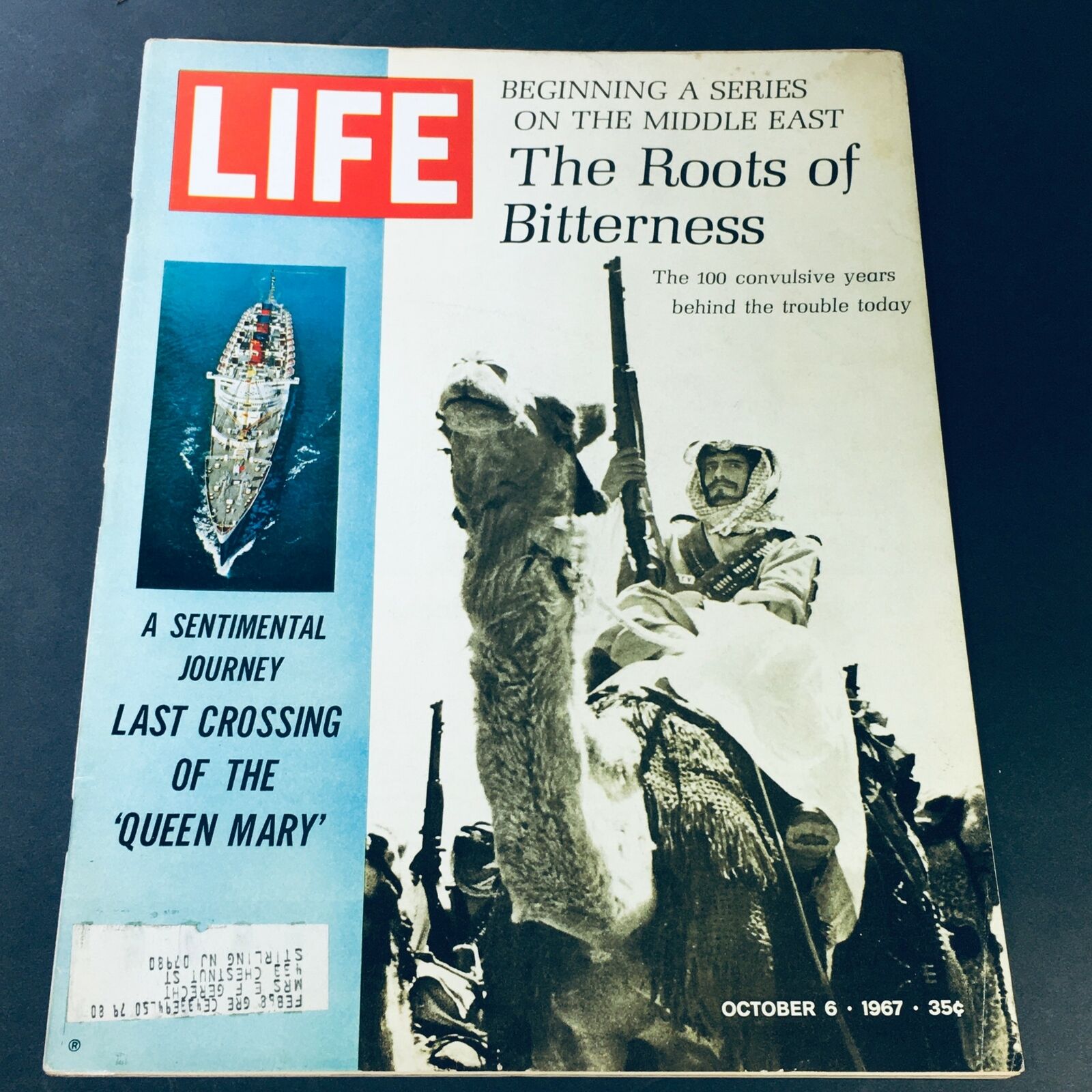 VTG Life Magazine October 6 1967 - A Sentimental Journey Of The 'Queen Mary'