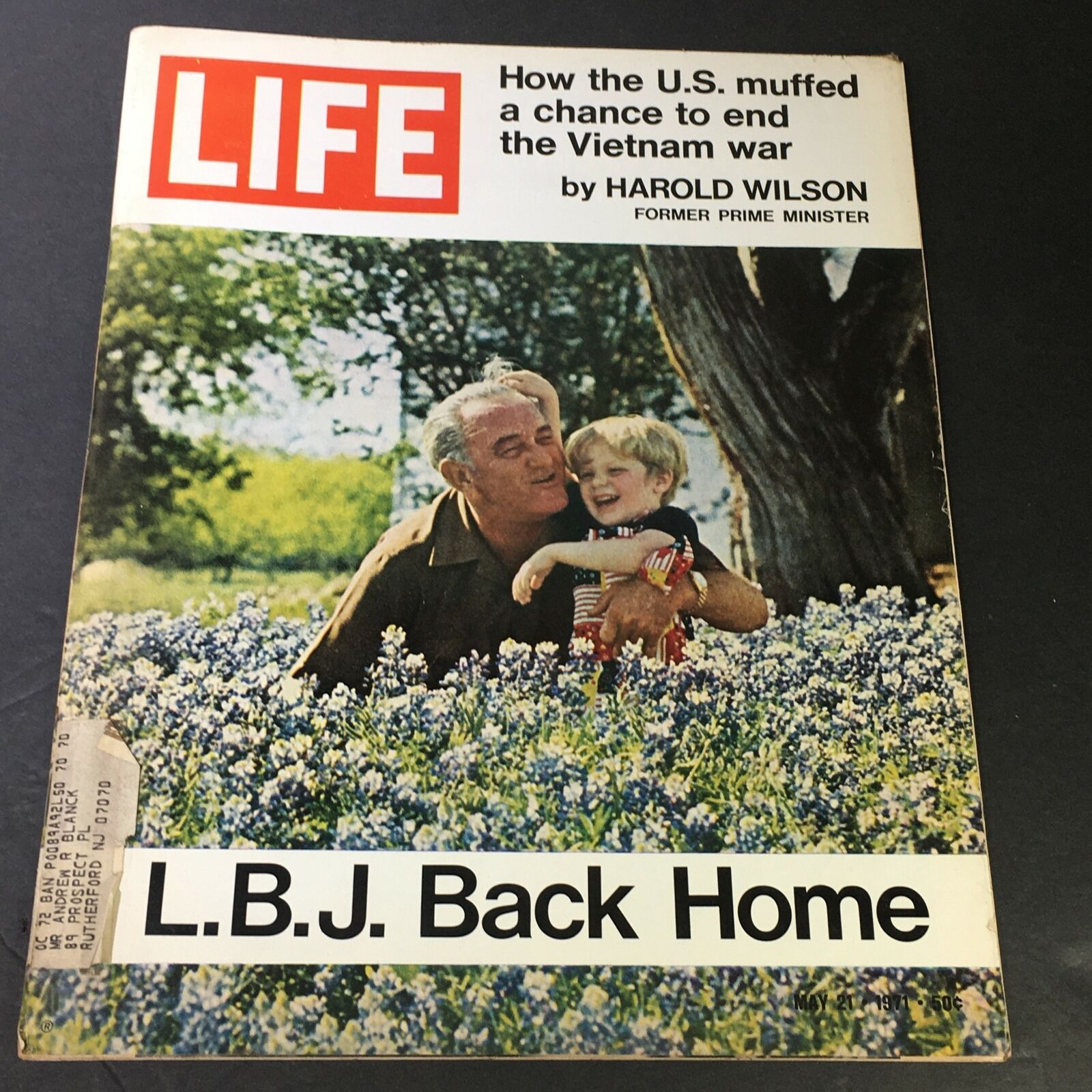 VTG Life Magazine May 21 1971 - Lyndon B. Johnson Back Home / The Vietnam War