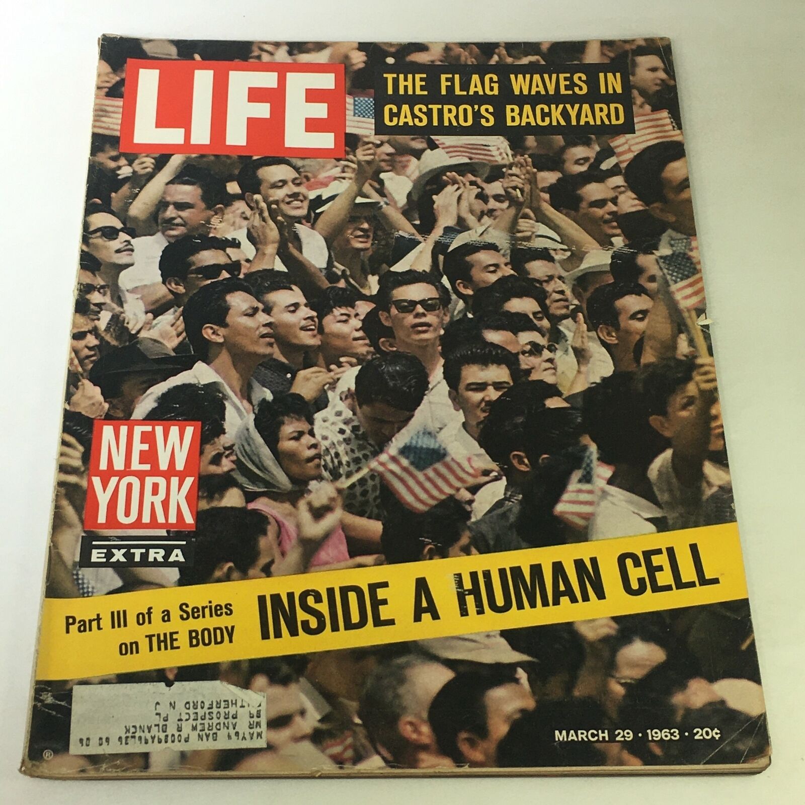 VTG Life Magazine March 29 1963 - Part III Series The Body Inside A Human Cell