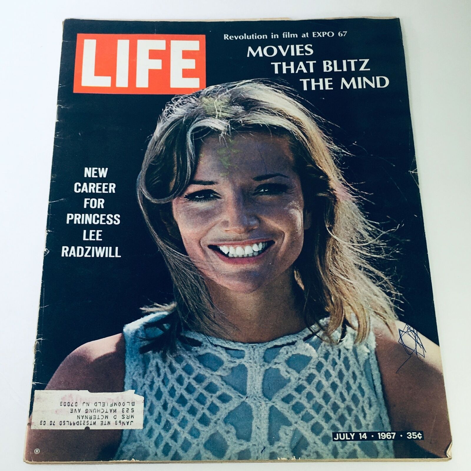 VTG Life Magazine July 14 1967 - New Career for Princess Lee Radziwill