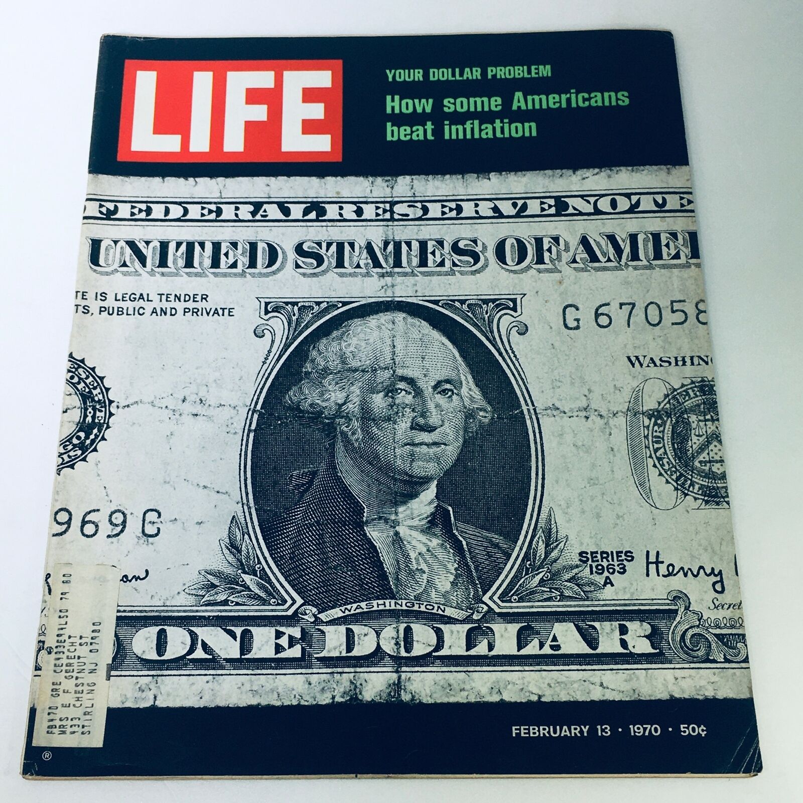 VTG Life Magazine February 13 1970 - How Some Americans Beat Inflation