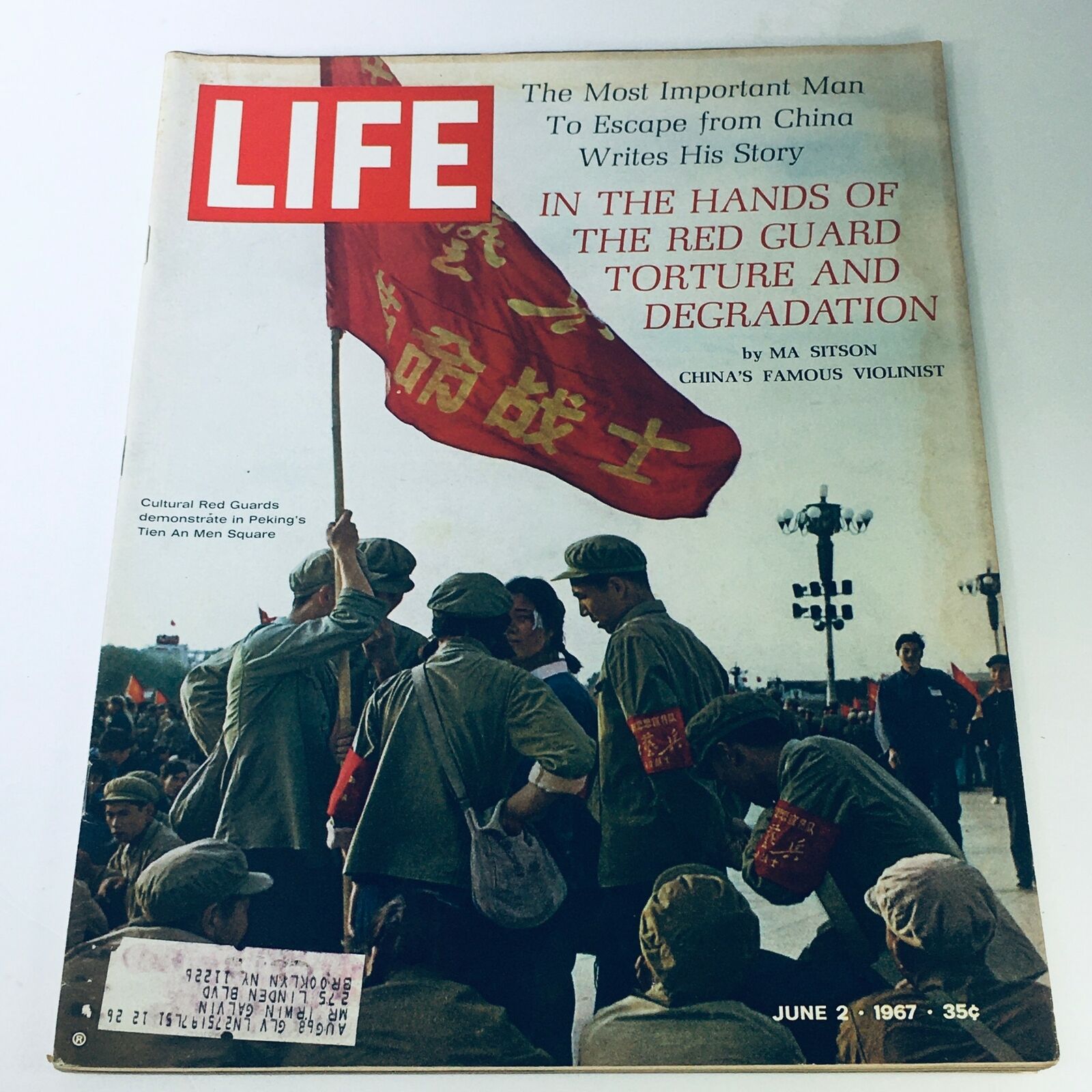 VTG Life Magazine June 2 1967 - The Red Guard Torture & Degradation by Ma Sitson