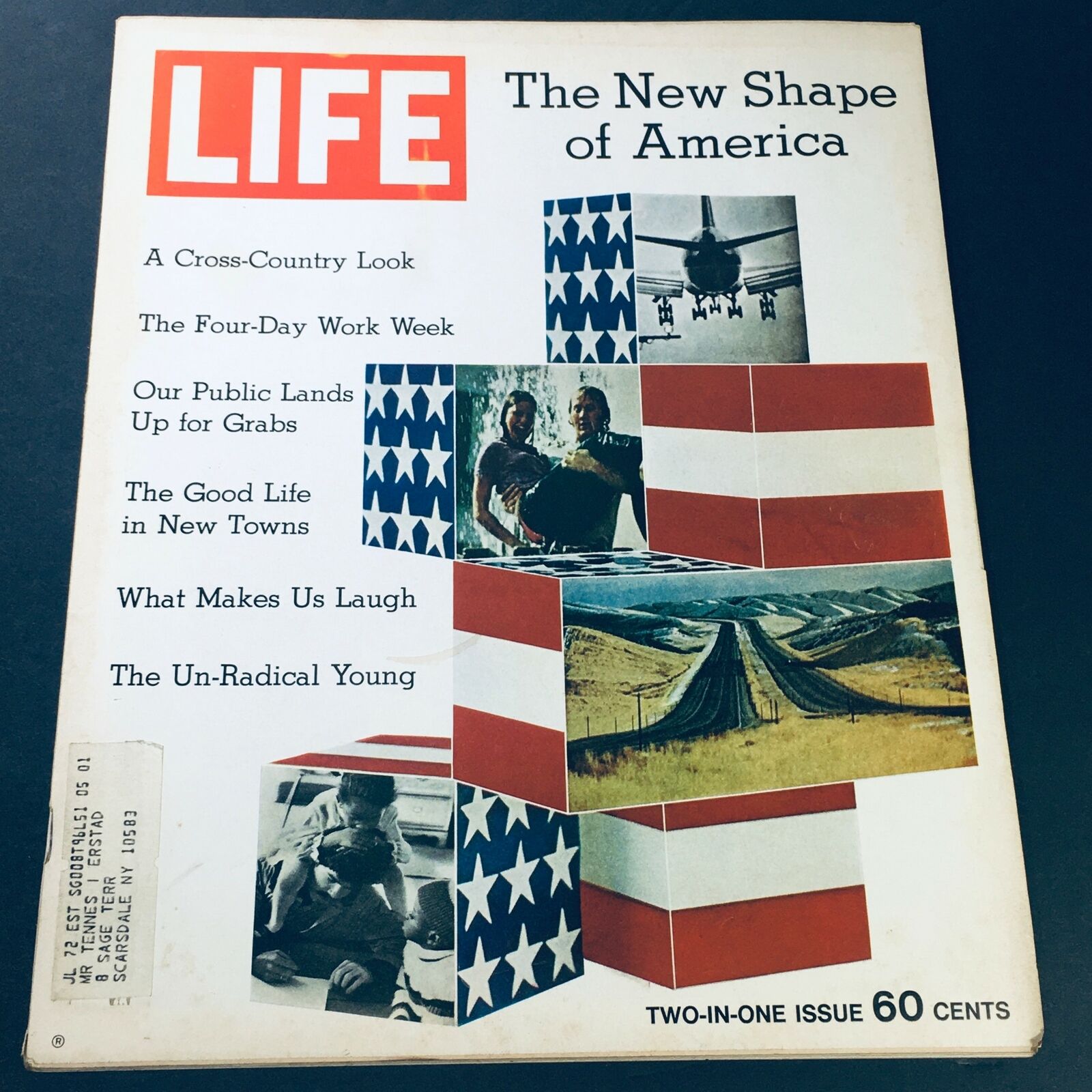 VTG Life Magazine January 8 1971 - The New Shape of America / Un-Radical Young