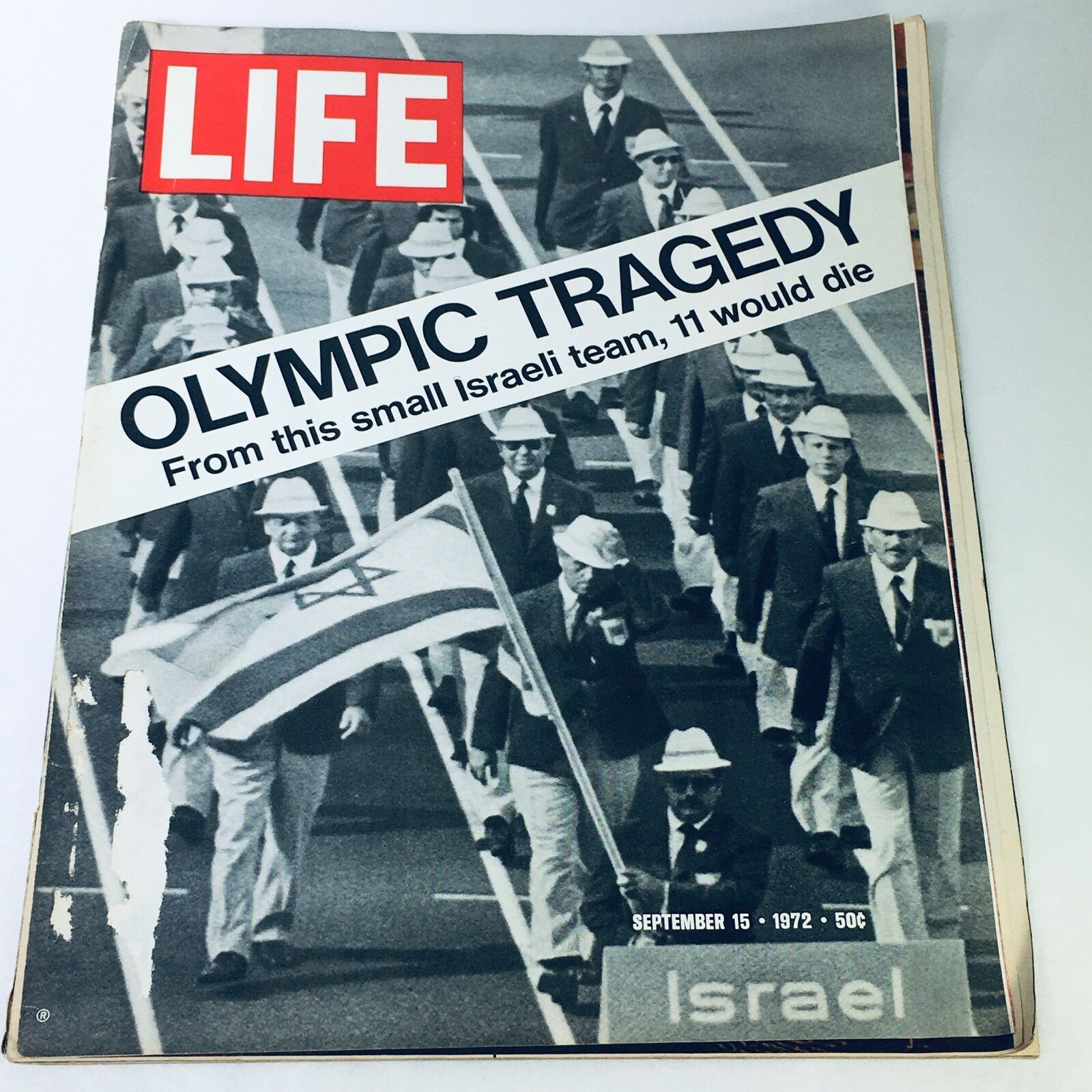 VTG Life Magazine September 15 1972 - Olympic Tragedy From Small Israeli Team