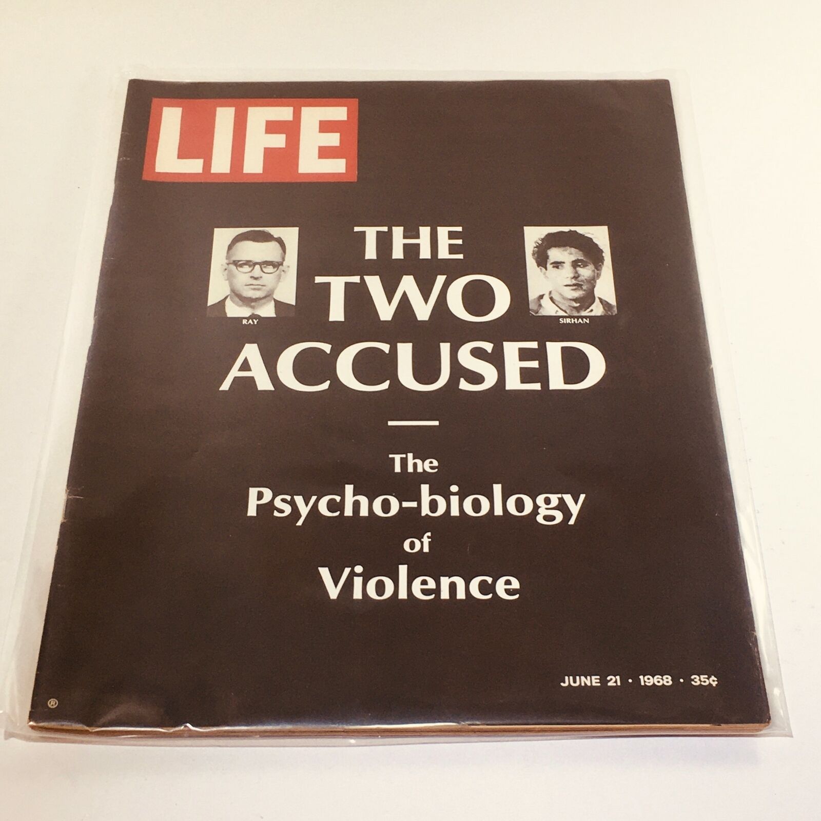 VTG Life Magazine: June 21 1968 - The Psycho-Biology of Violence The Two Accused