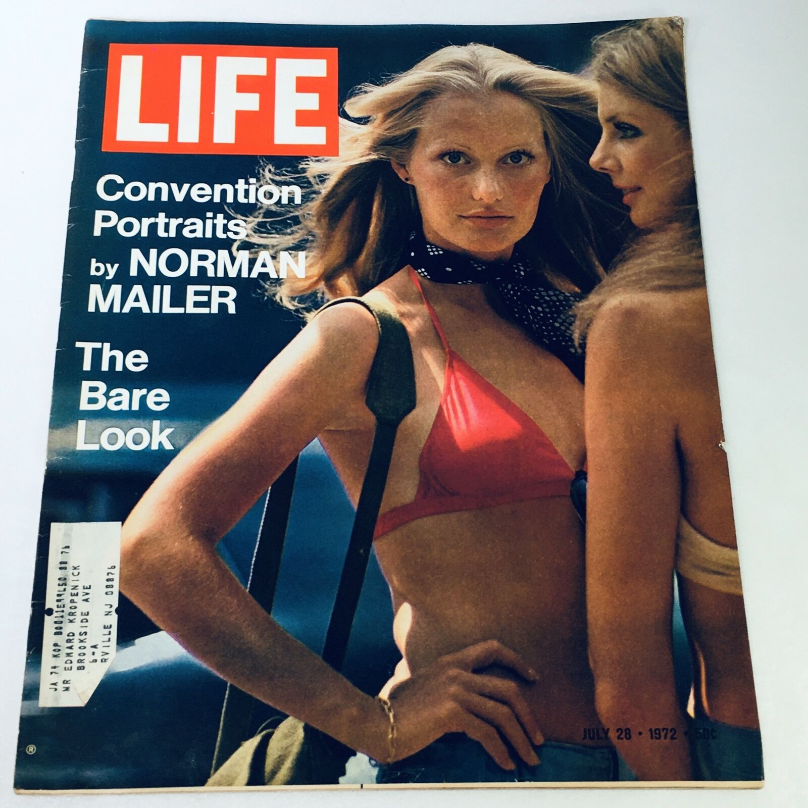 VTG Life Magazine July 28 1972 - Convention Portraits Bare Look by Norman Mailer