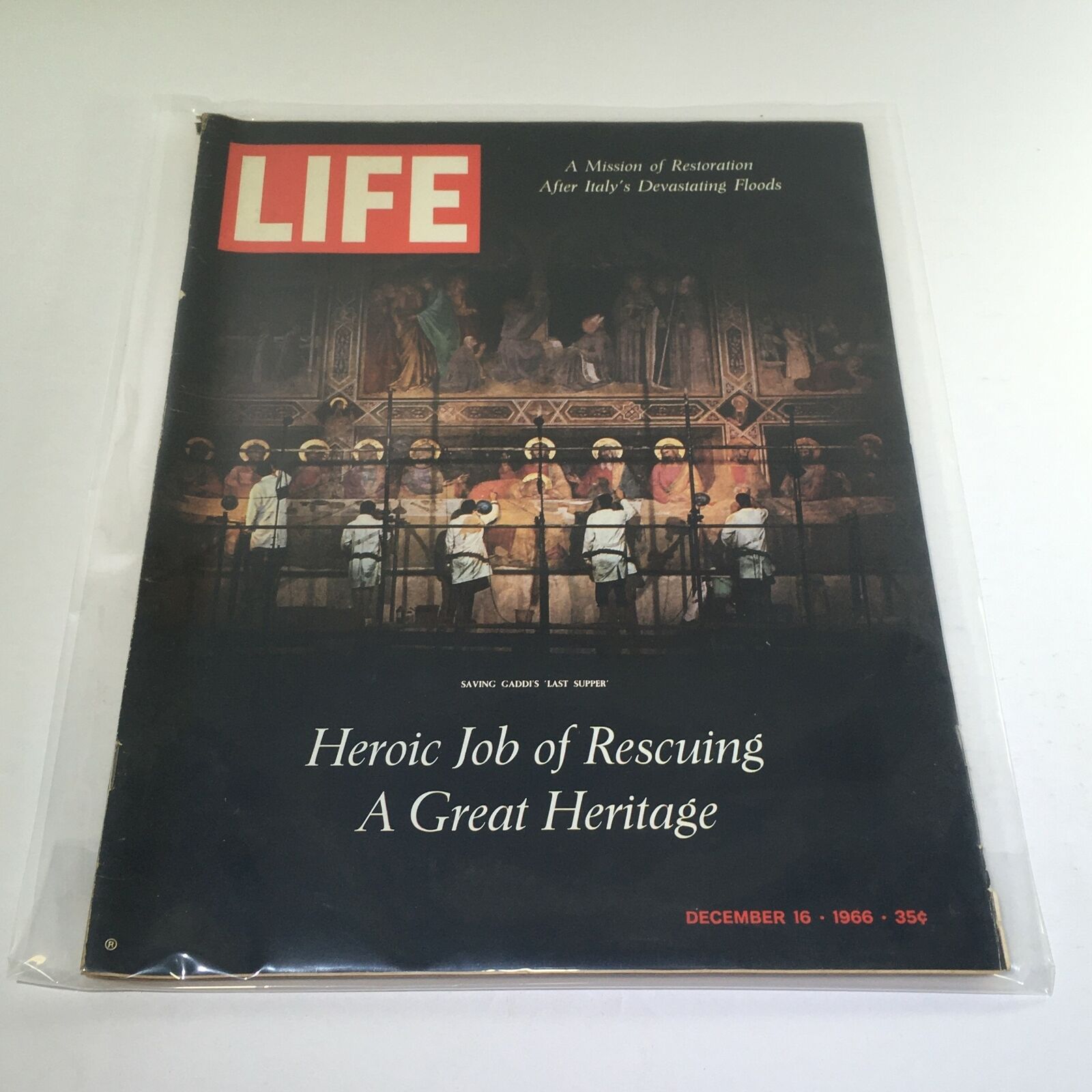 VTG Life Magazine: December 16 1966 - A Heroic Job of Rescuing A Great Heritage