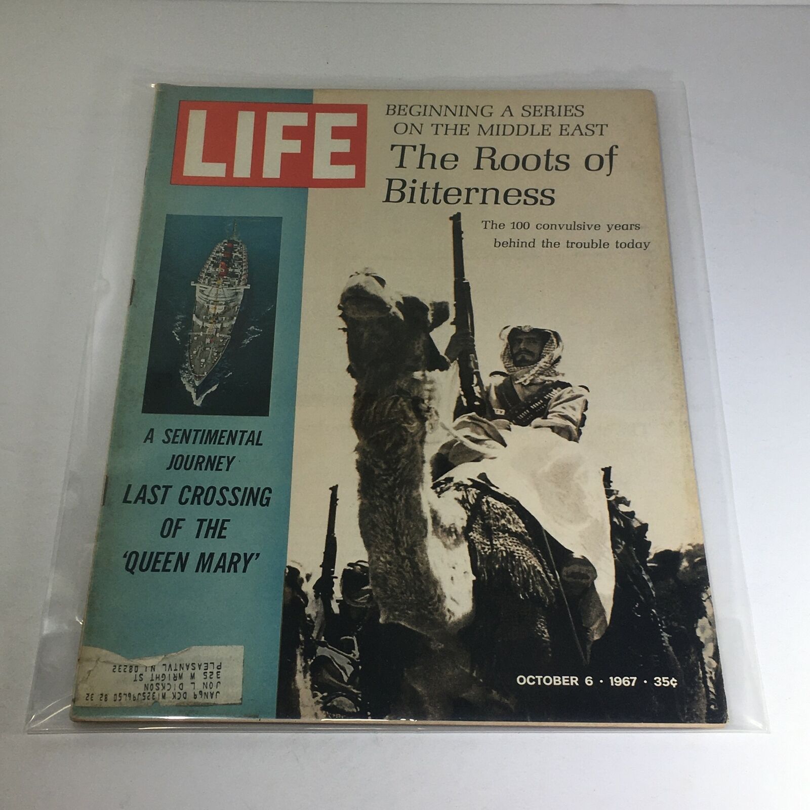 VTG Life Magazine: October 6 1967 - The Roots of Bitterness/Last 'Queen Mary'