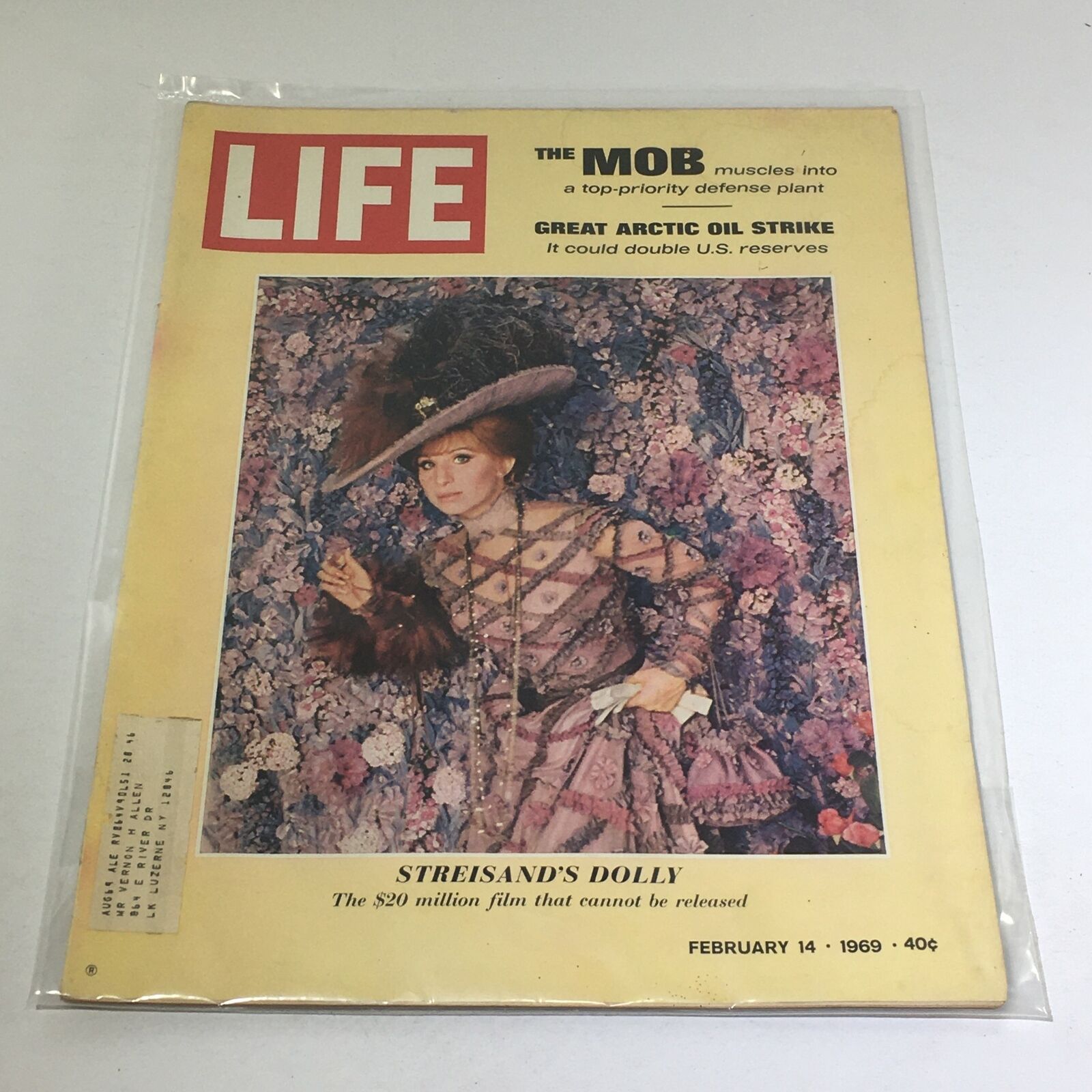 VTG Life Magazine: February 14 1969 - Streisand's Dolly/Great Arctic Oil Strike