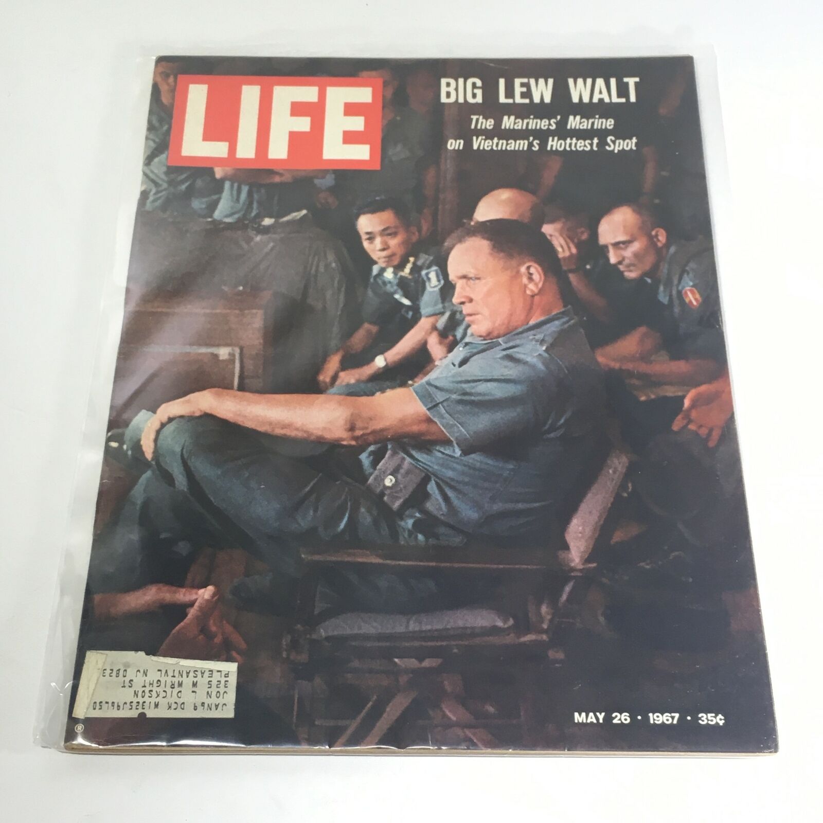 VTG Life Magazine: May 26 1967 - Big Lew Malt Marine's Marine on Vietnam's Spot