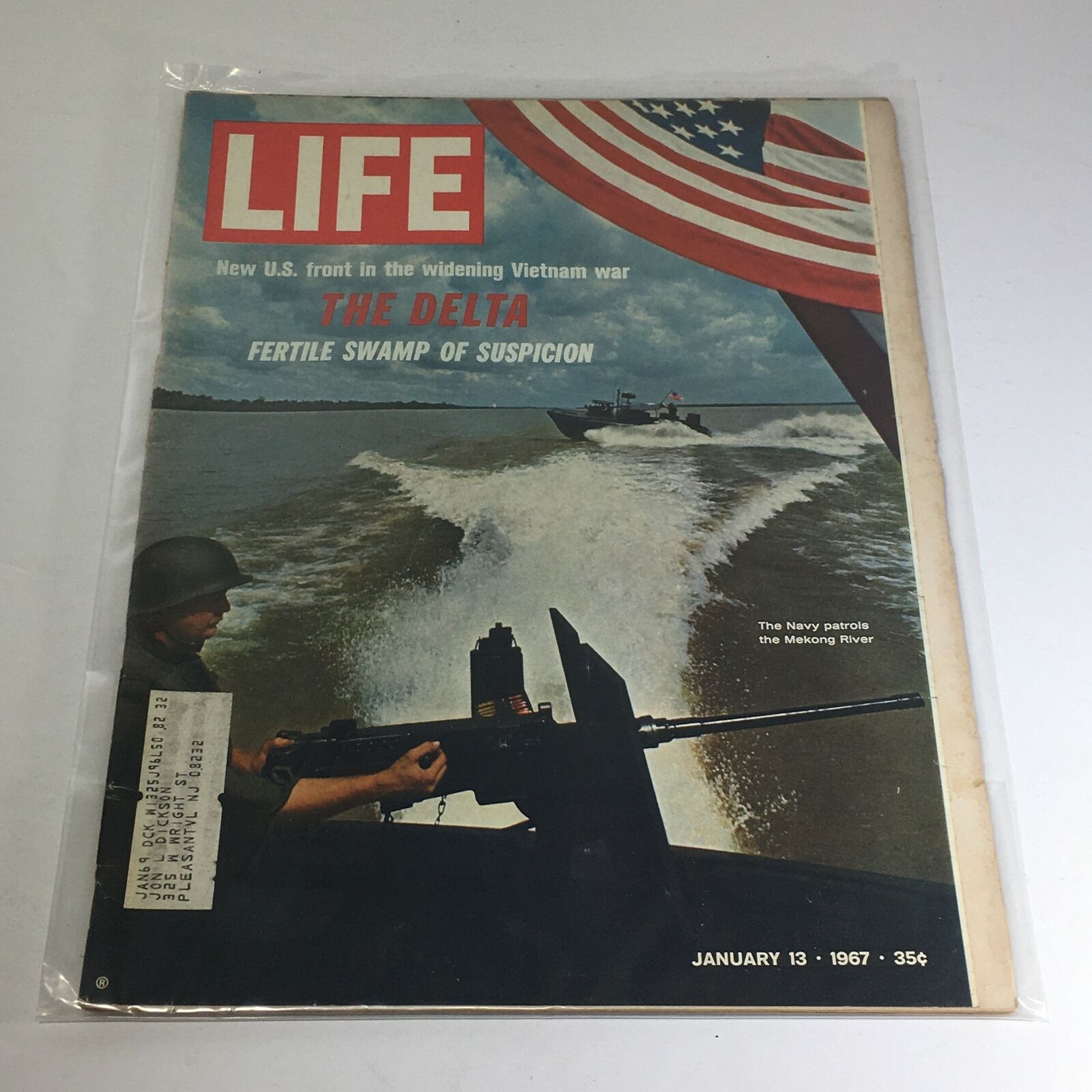 VTG Life Magazine: January 13 1967 - The Delta: Fertile Swamp of Suspicion