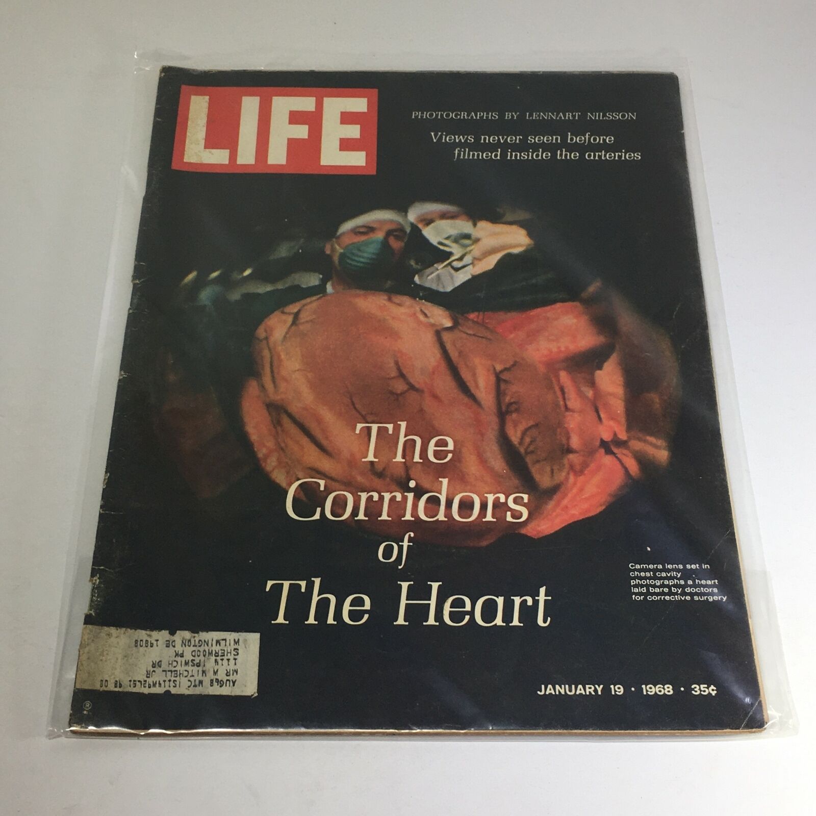 VTG Life Magazine: January 19 1968 Never Seen Before: The Corridors of The Heart