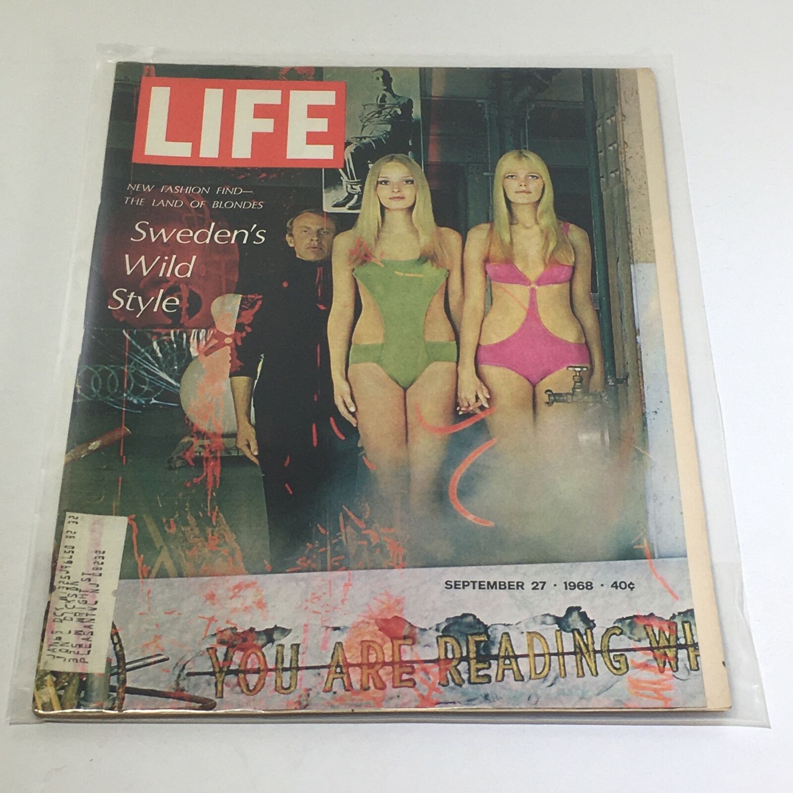 VTG Life Magazine: September 27 1968 - Sweden's Wild Style - The Land of Blondes