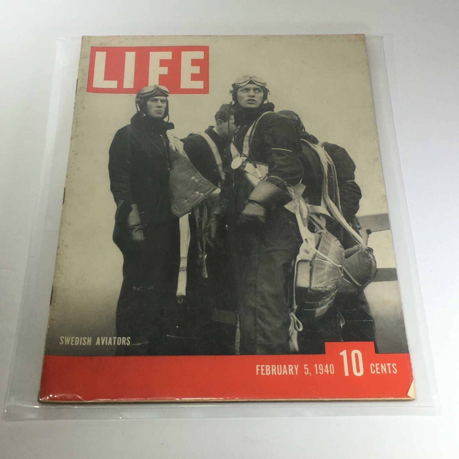 Vintage Life Magazine: February 5 1940 - Swedish Aviators