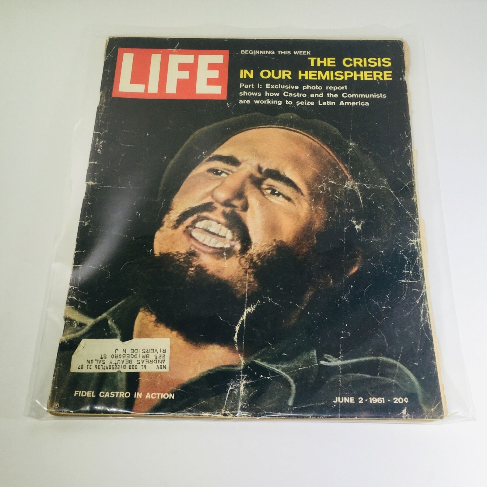 VTG Life Magazine: Jun 2 1961 - The Crisis in our Hemisphere/Fidel Castro