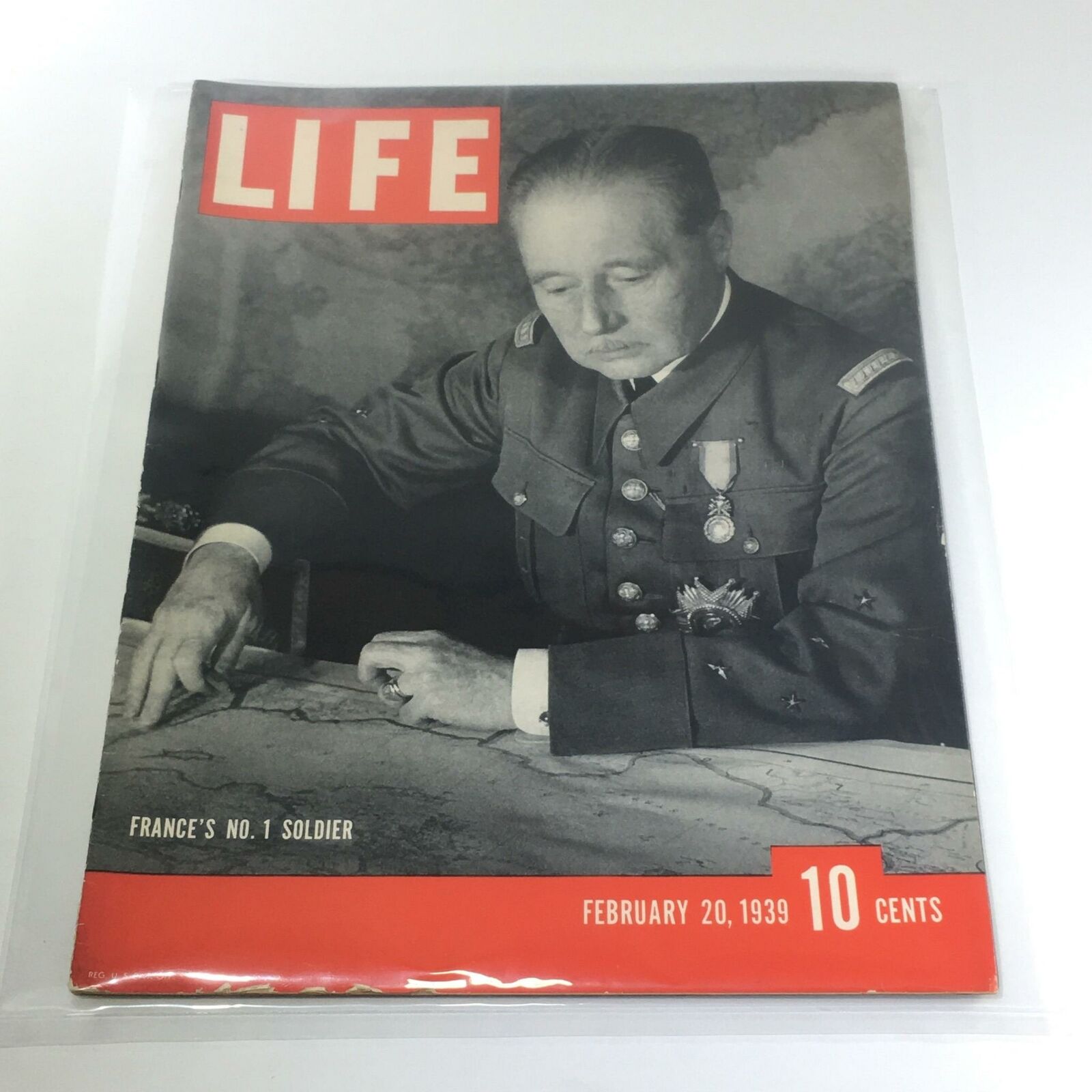 Vintage Life Magazine: February 20 1939 - France's No. 1 Soldier