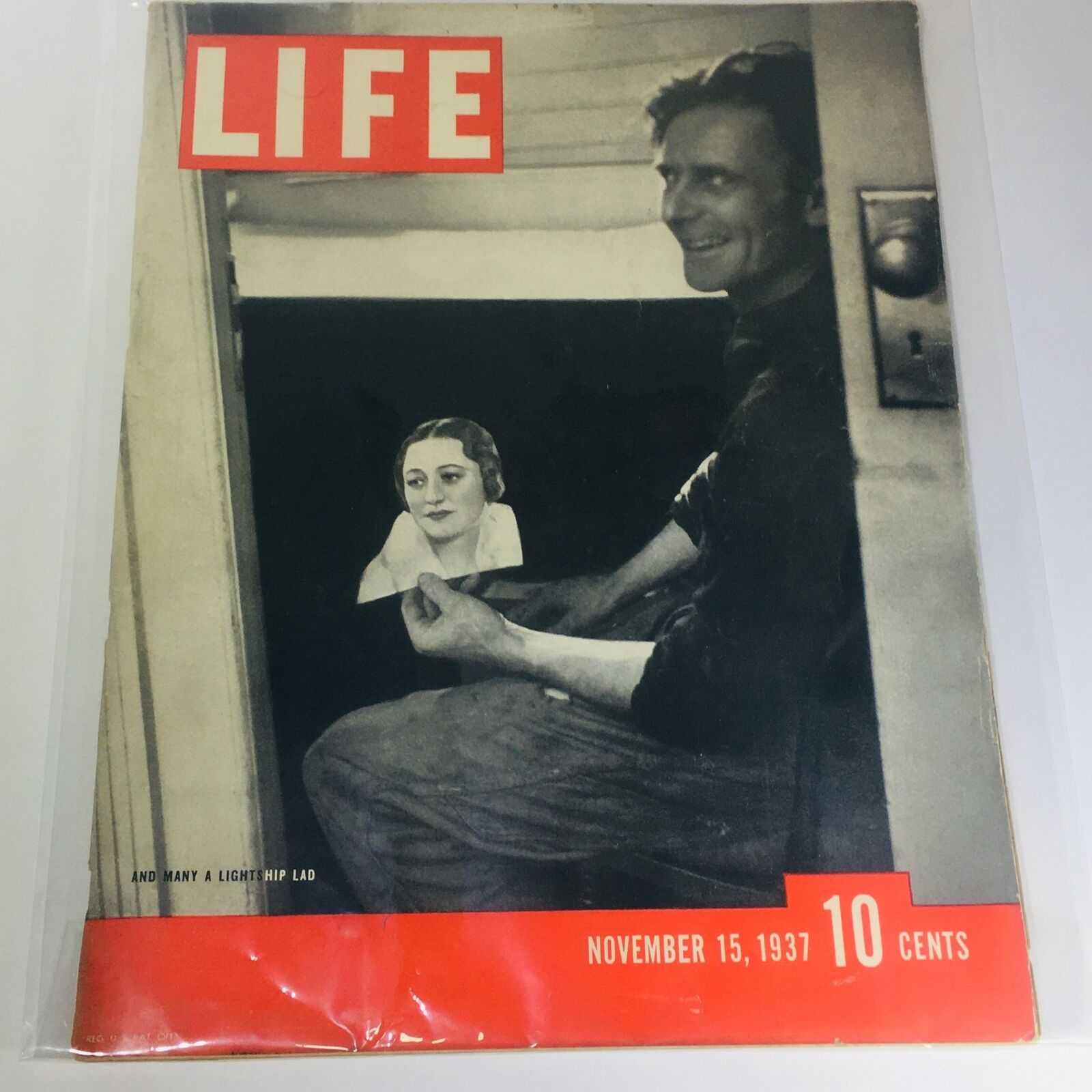 Vintage Life Magazine: November 15 1937 - And Many Lightship Lad