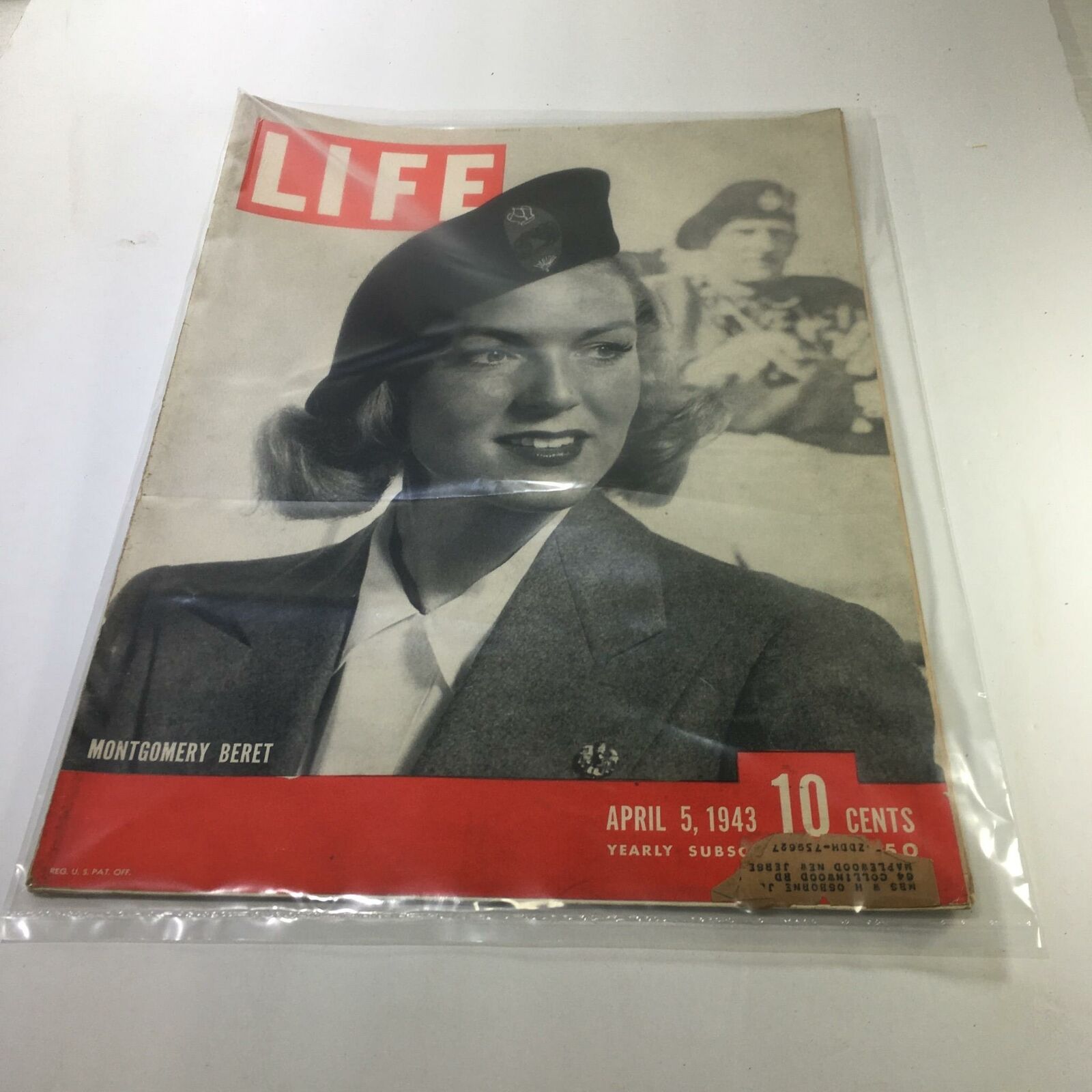 VTG Life Magazine: April 5 1943 - Montgomery Beret