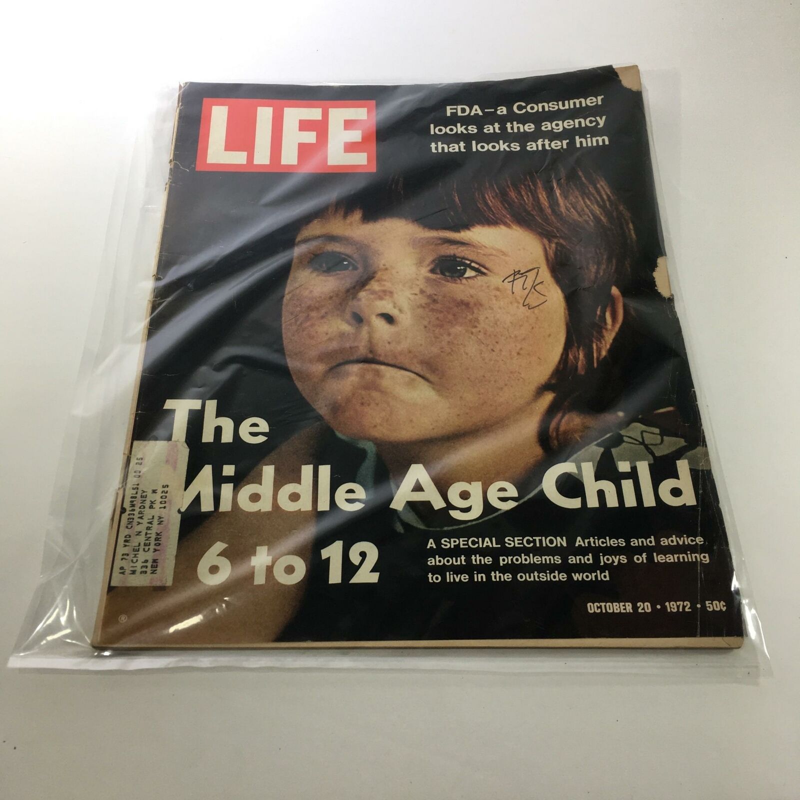 VTG Life Magazine: October 20 1972 - The Middle Age Child from 6 to 12