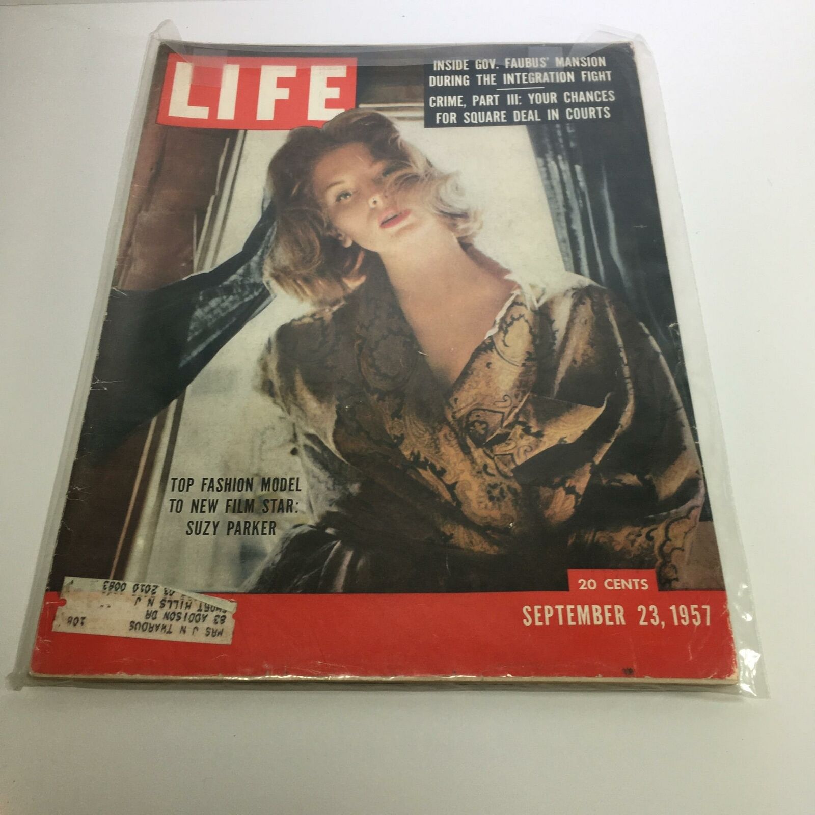 Life Magazine September 23 1957 Top Fashion Model To New Film Star Suzy Parker