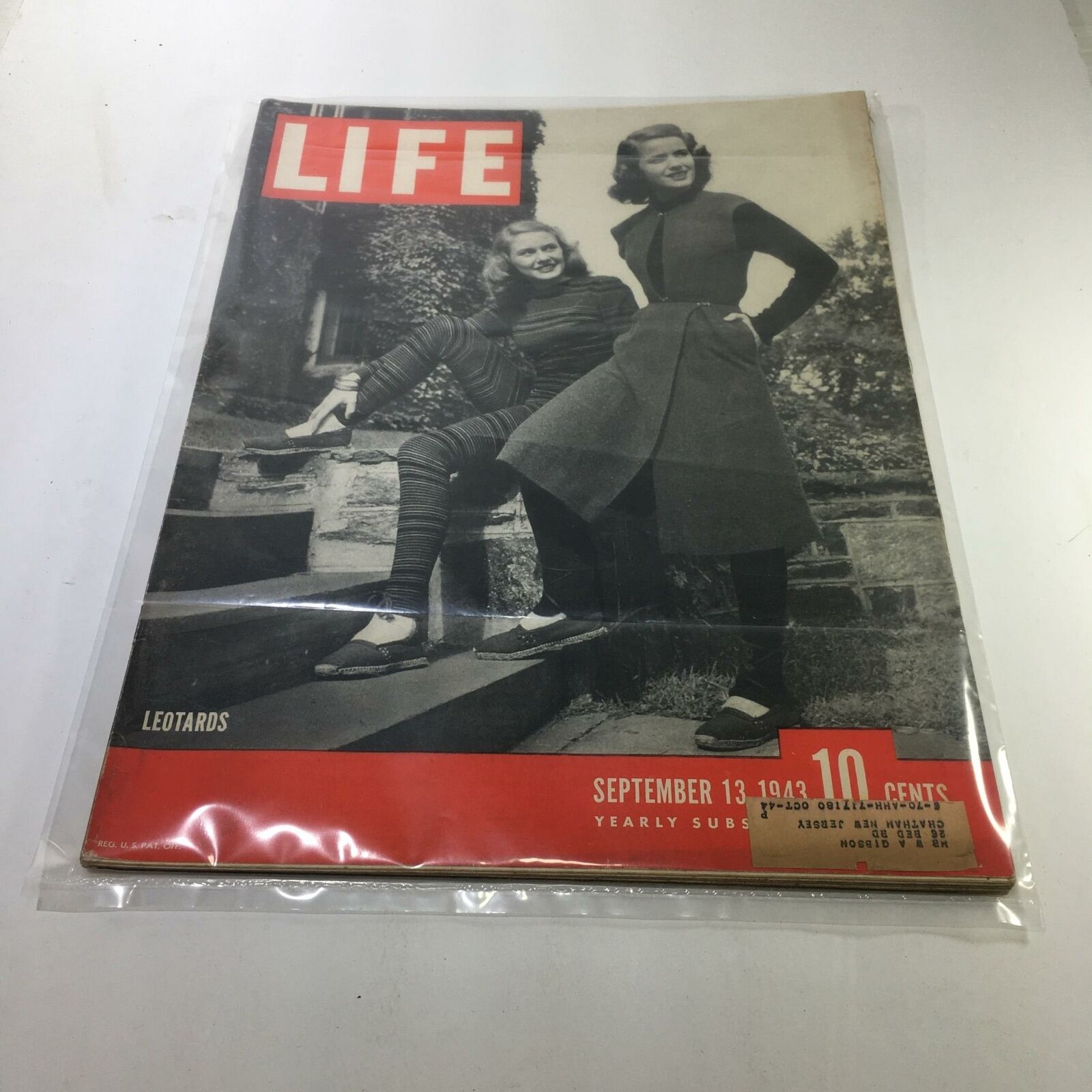 VTG Life Magazine: September 13 1943 - Leotards