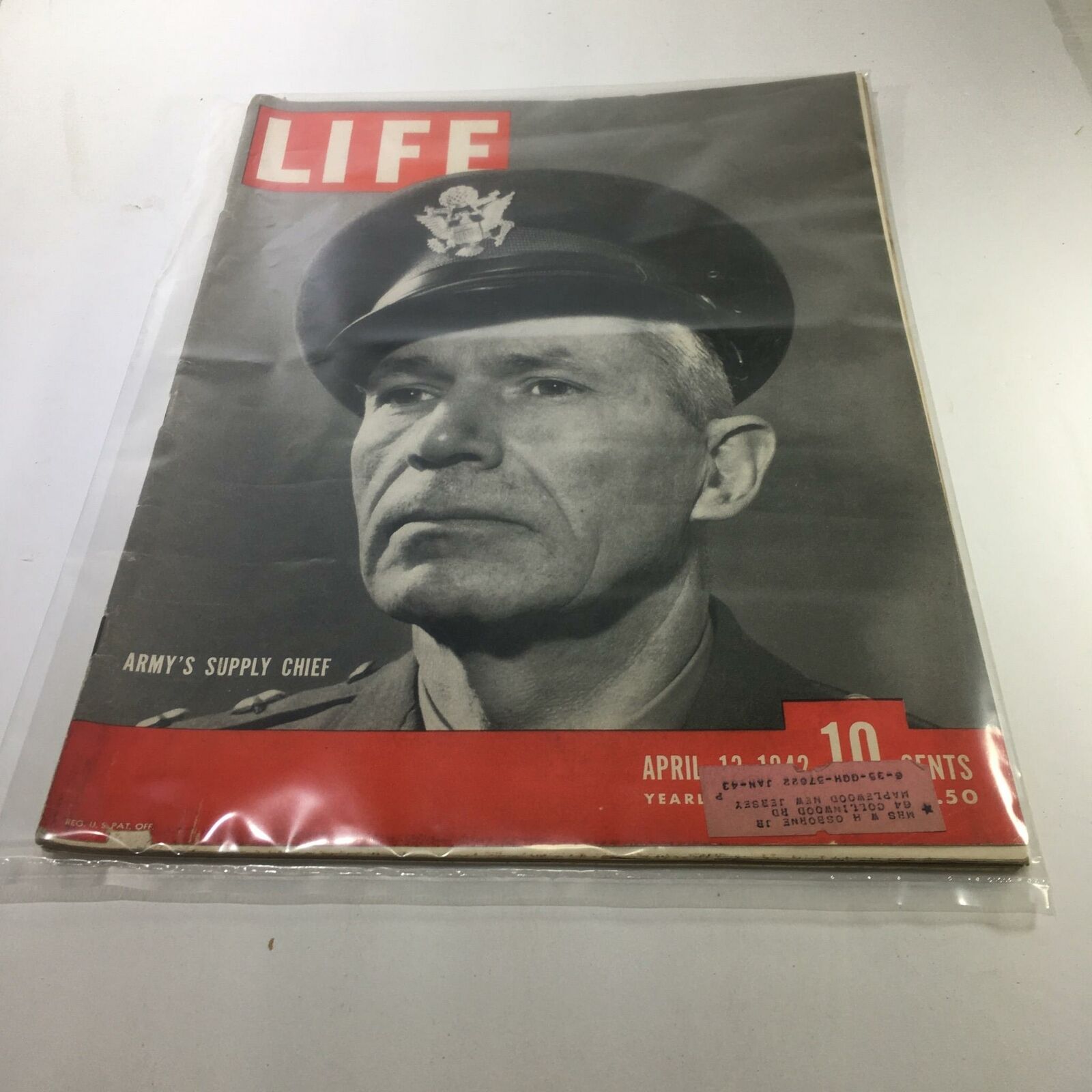 VTG Life Magazine: April 13 1942 - Army's Supply Chief