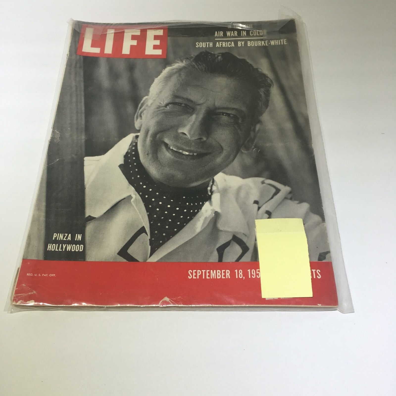 VTG Life Magazine September 18 1950 - Ezio Pinza in Hollywood / Air War in Color