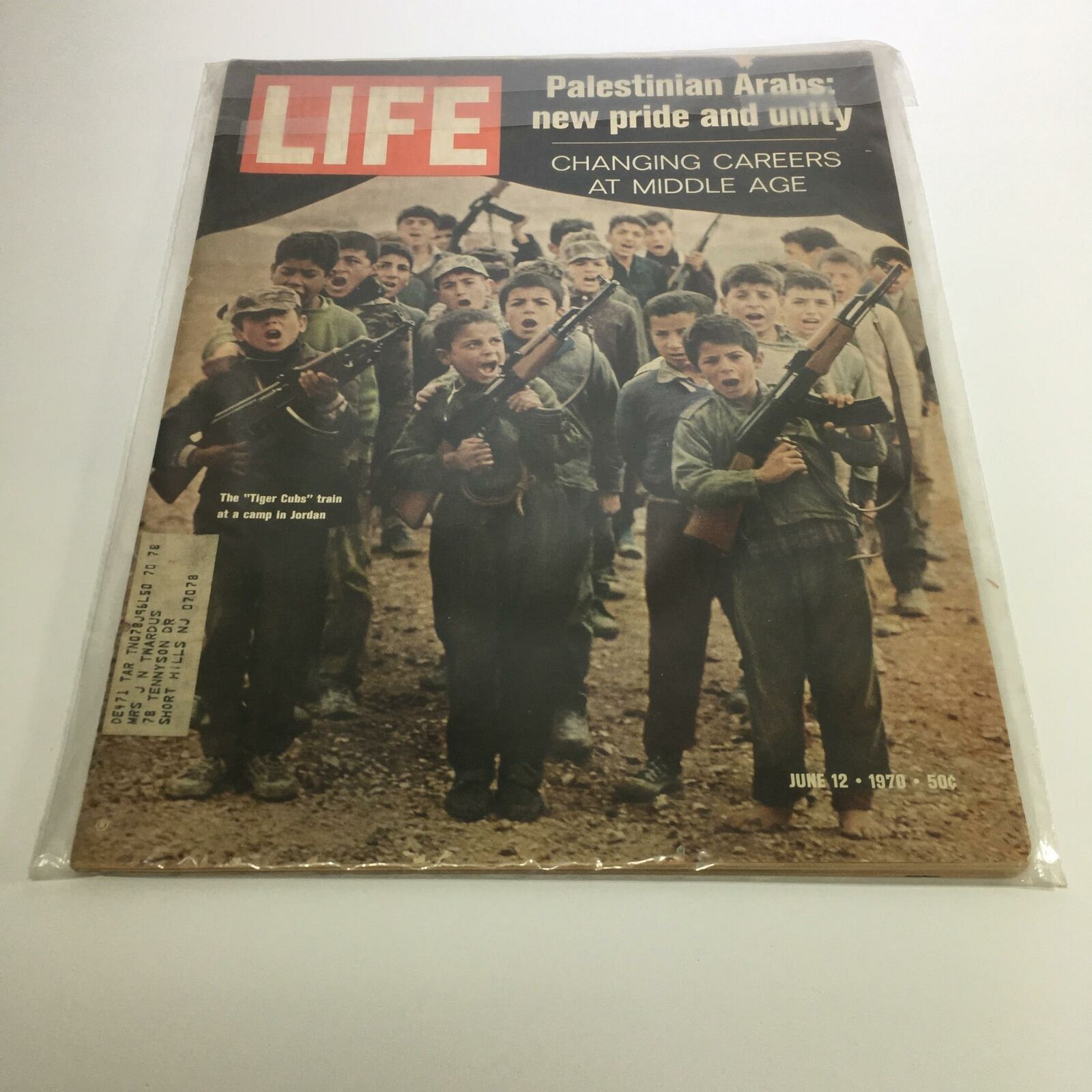 Life Magazine June 12 1970 Palestinian Arabs New Pride and Unity