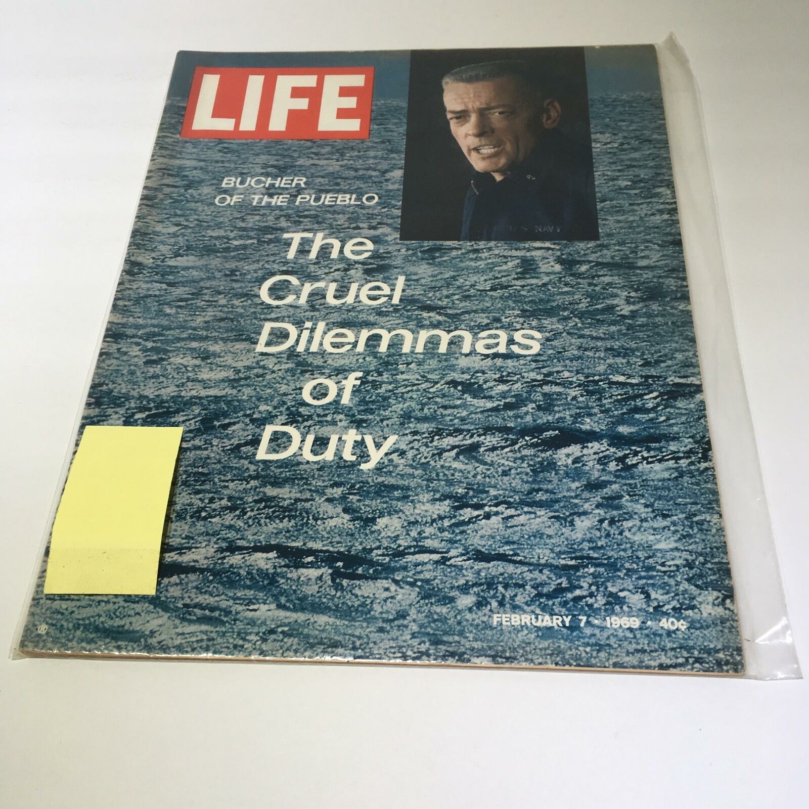 VTG Life Magazine February 2 1969 - Lloyd M. Bucher of the Pueblo