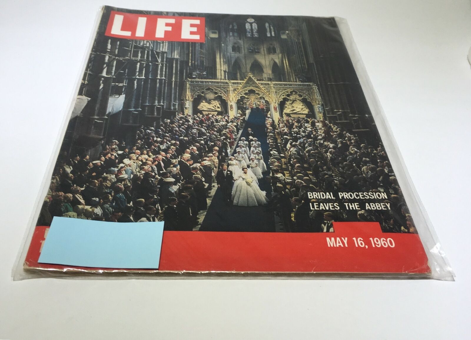 VTG Life Magazine: May 16 1960 - Bridal Procession Leaves The Abbey