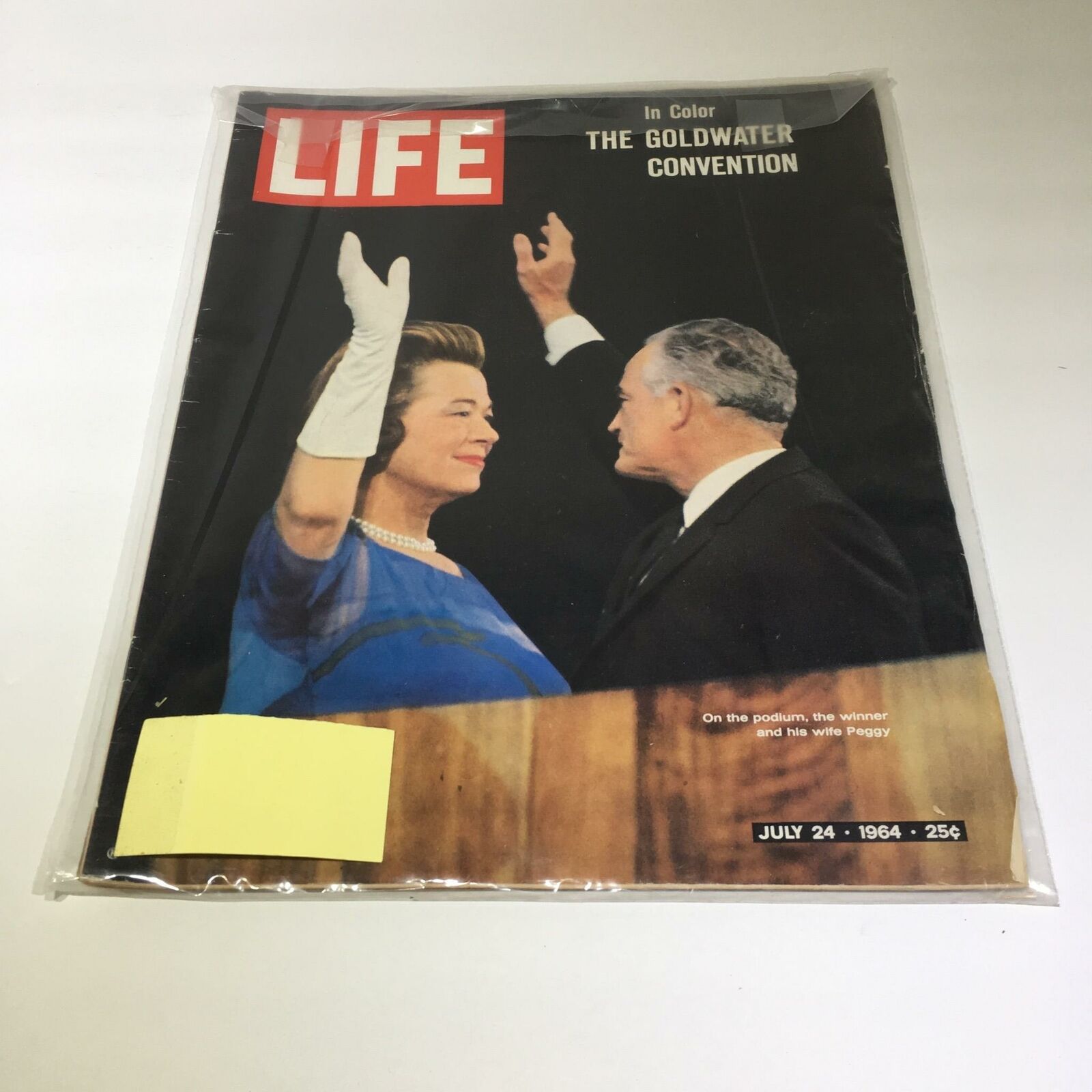 VTG Life Magazine July 24 1964 - Barry Goldwater and Wife Margaret Johnson