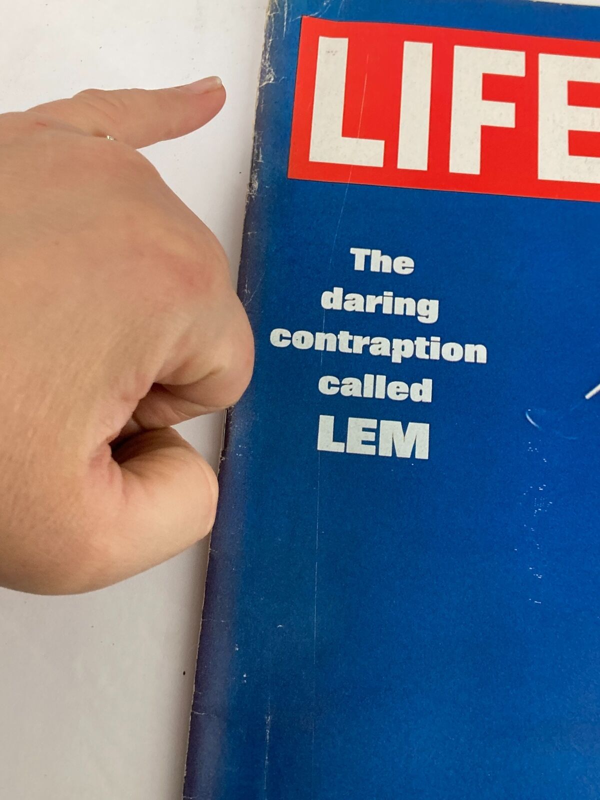 VTG Life Magazine March 14 1969 The Daring Contraption Called LEM